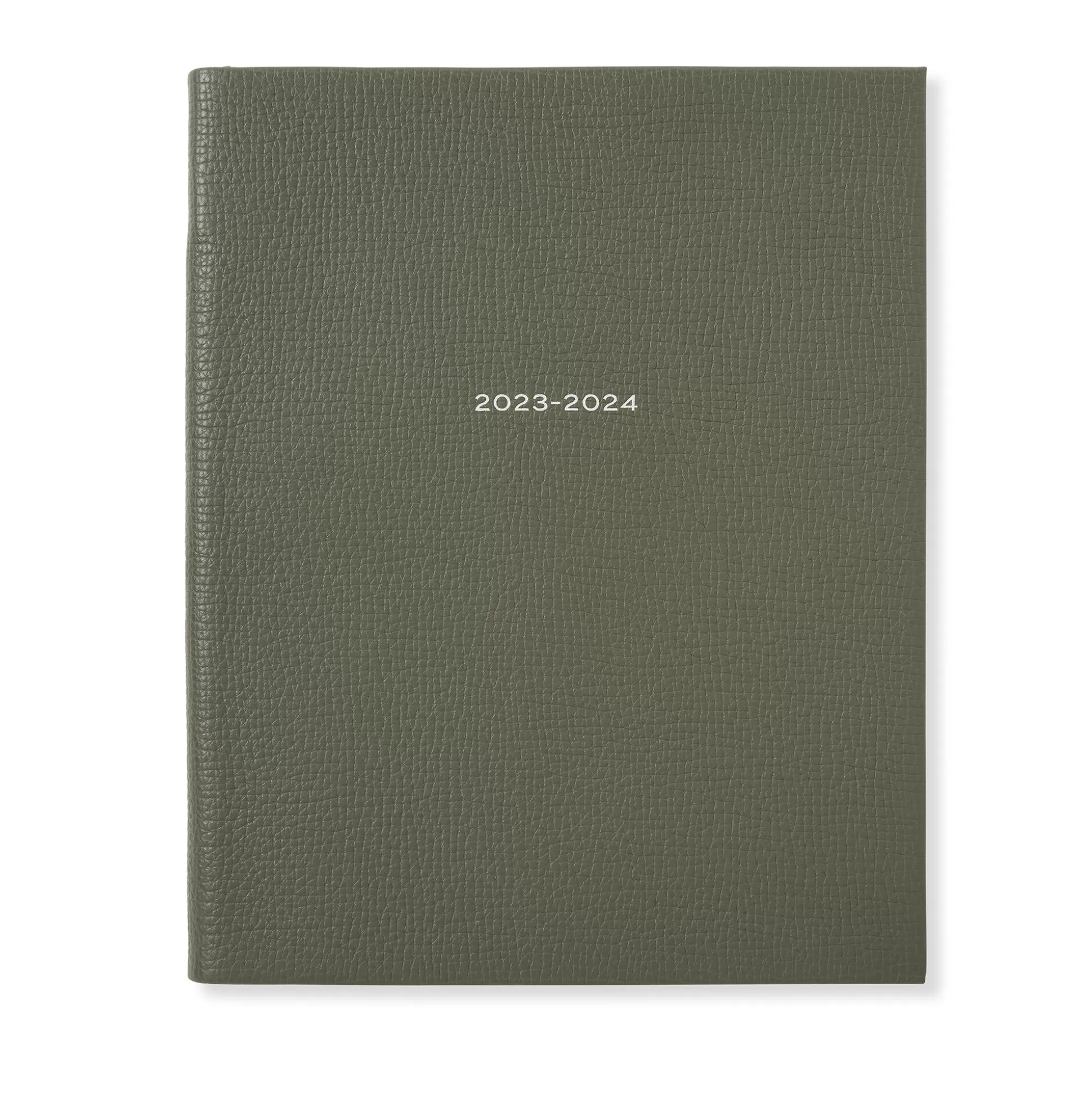 Smythson Desk Diaries^2023-2024 Portobello Weekly Vertical Diary In Ludlow