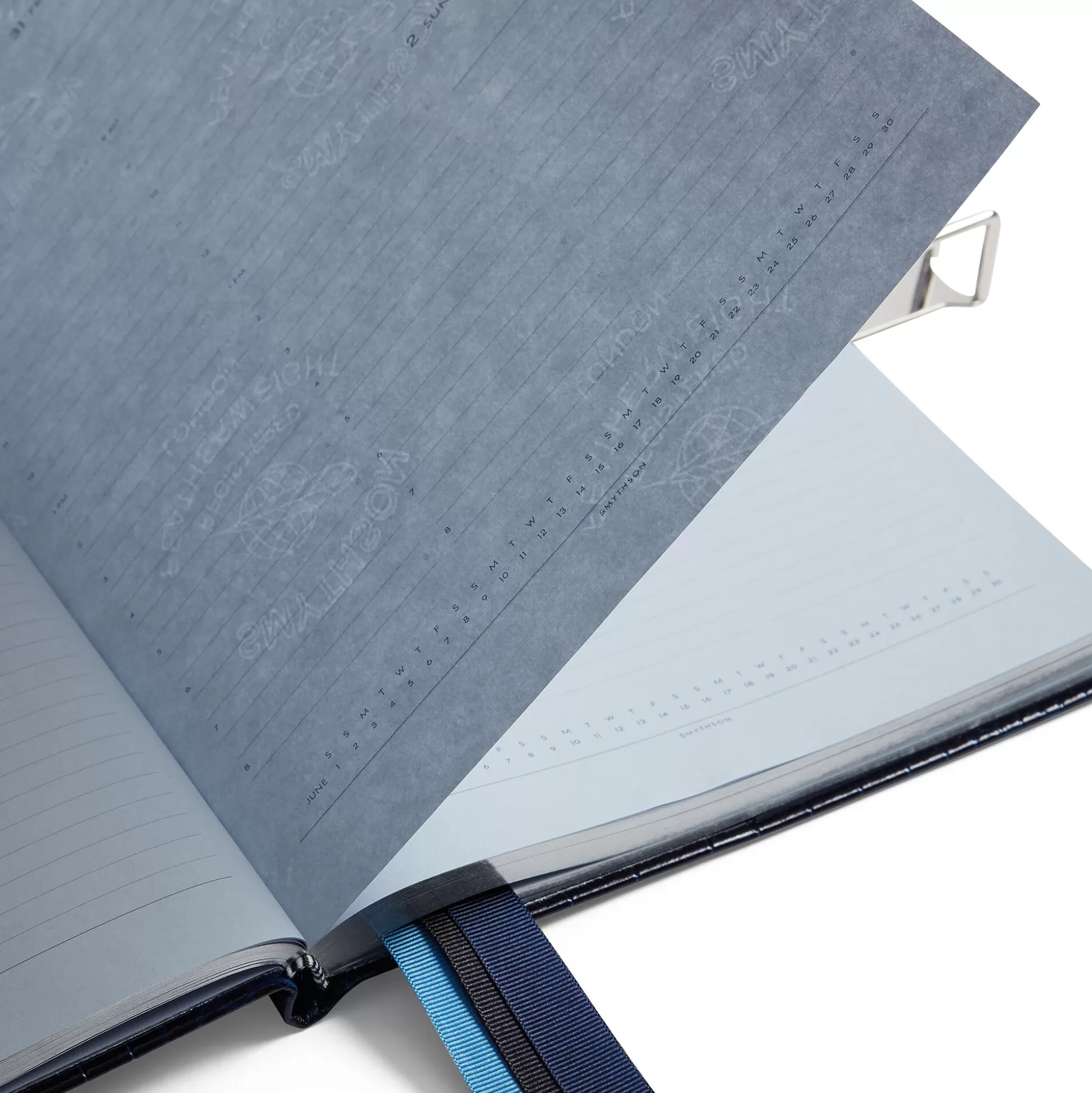 Smythson Desk Diaries^2023-2024 Portobello Weekly Vertical Diary With Slide In Mara
