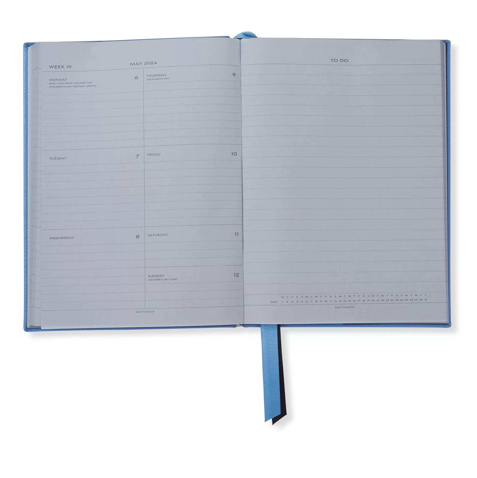 Smythson Mid-Size Diaries^2023-2024 Soho Weekly Diary In Panama
