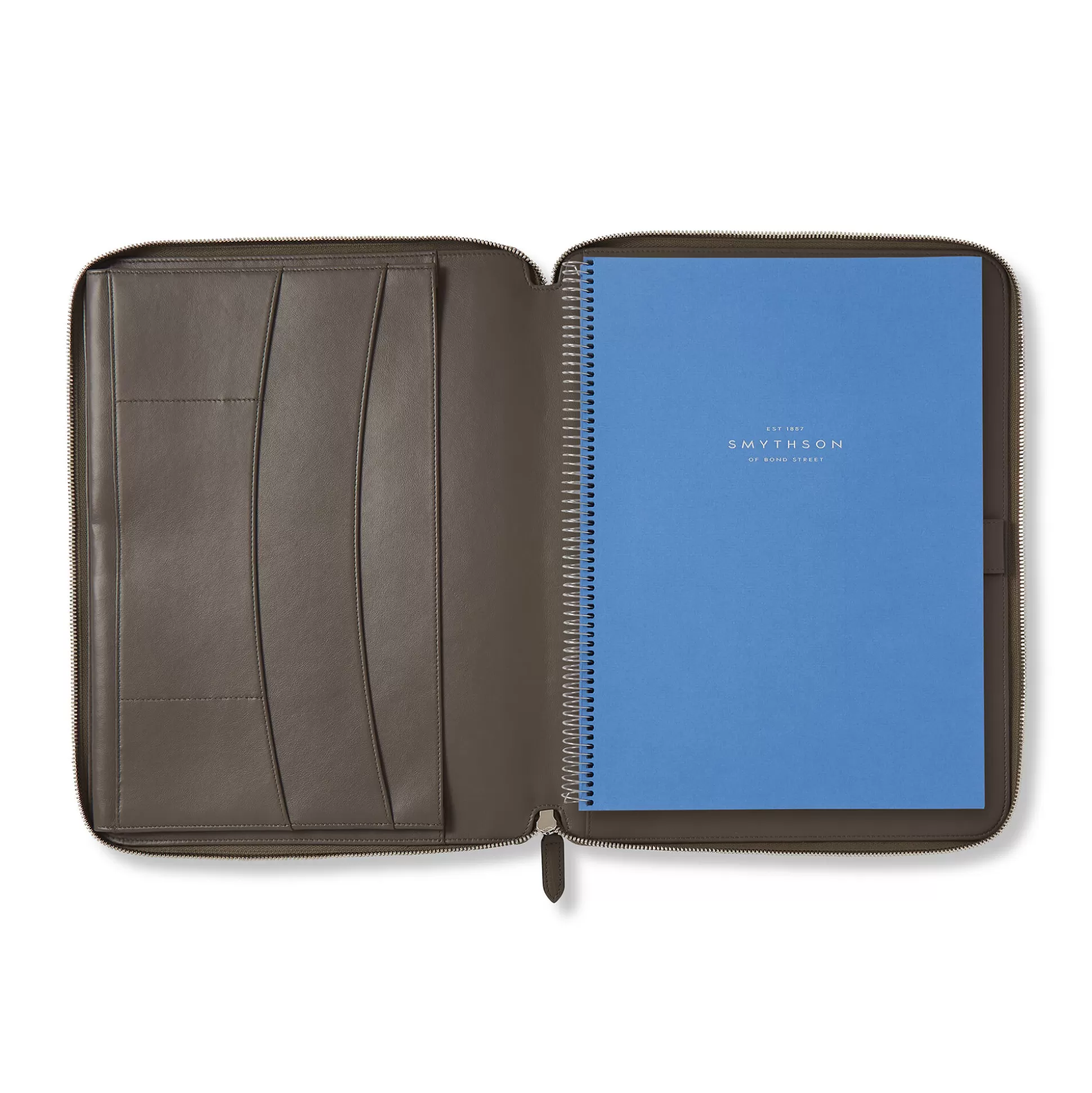 Women Smythson Writing Folders^A4 Writing Folder With Zip In Ludlow