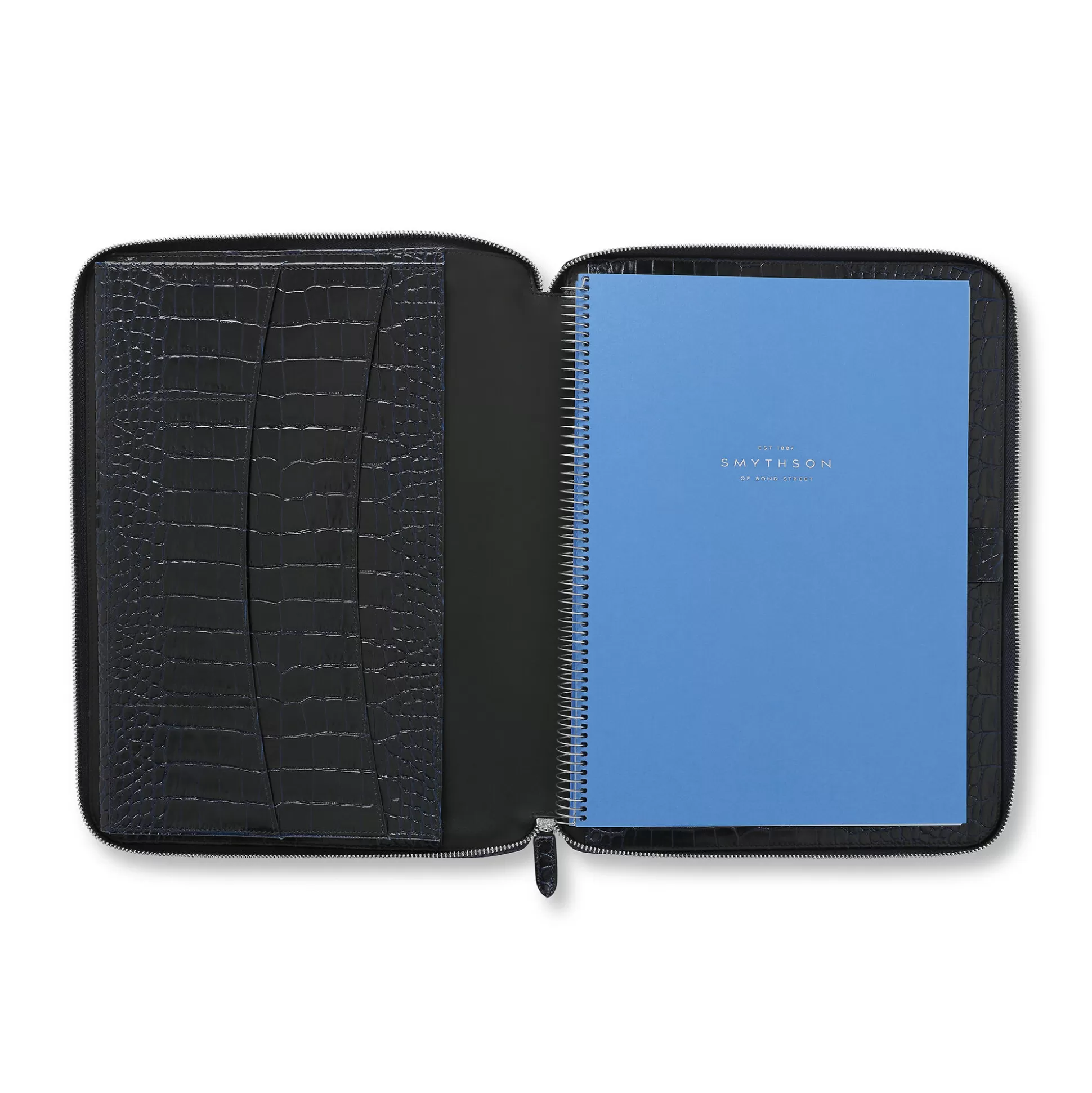 Women Smythson Writing Folders^A4 Writing Folder With Zip In Mara