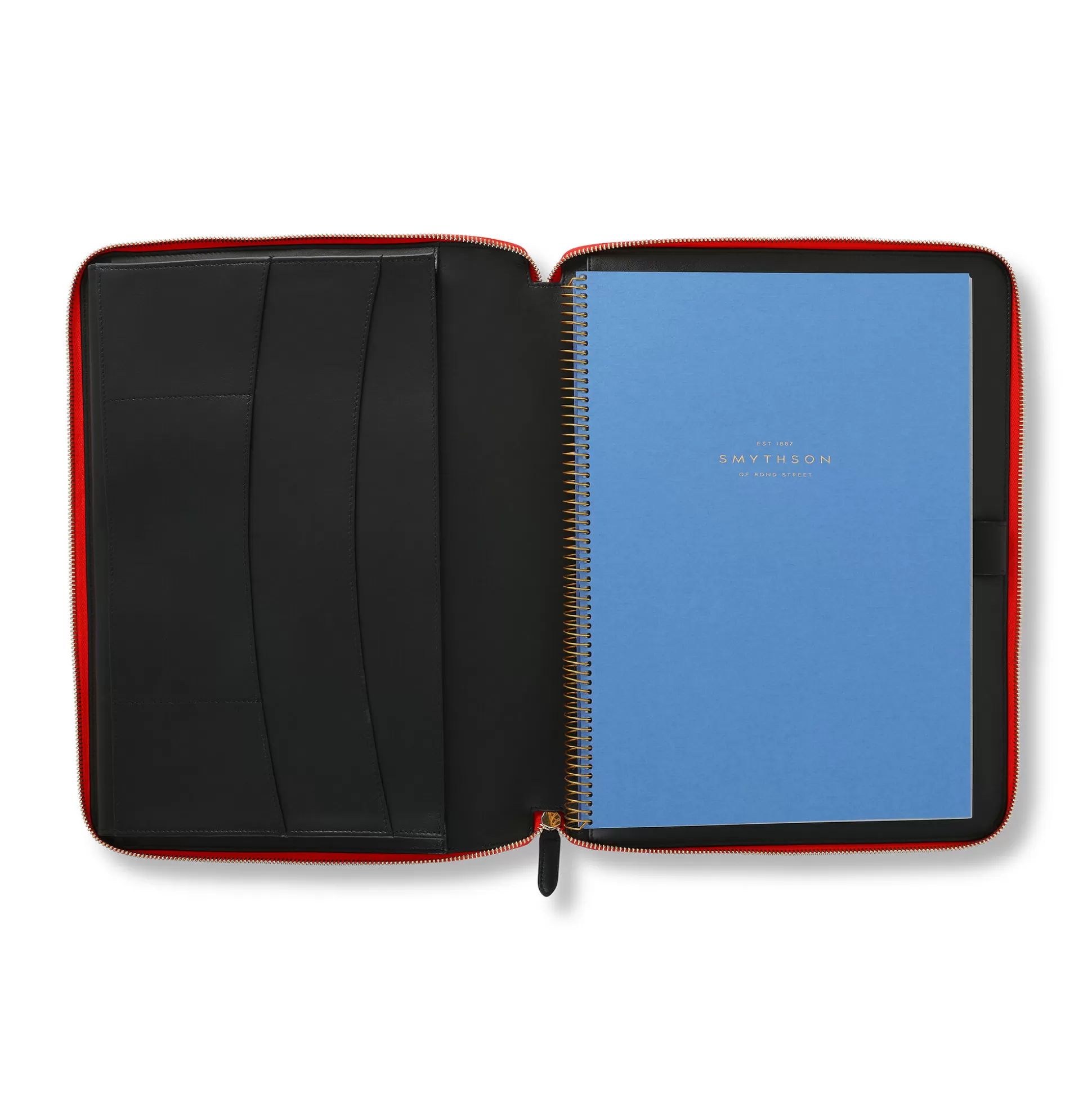 Women Smythson Writing Folders^A4 Writing Folder With Zip In Panama