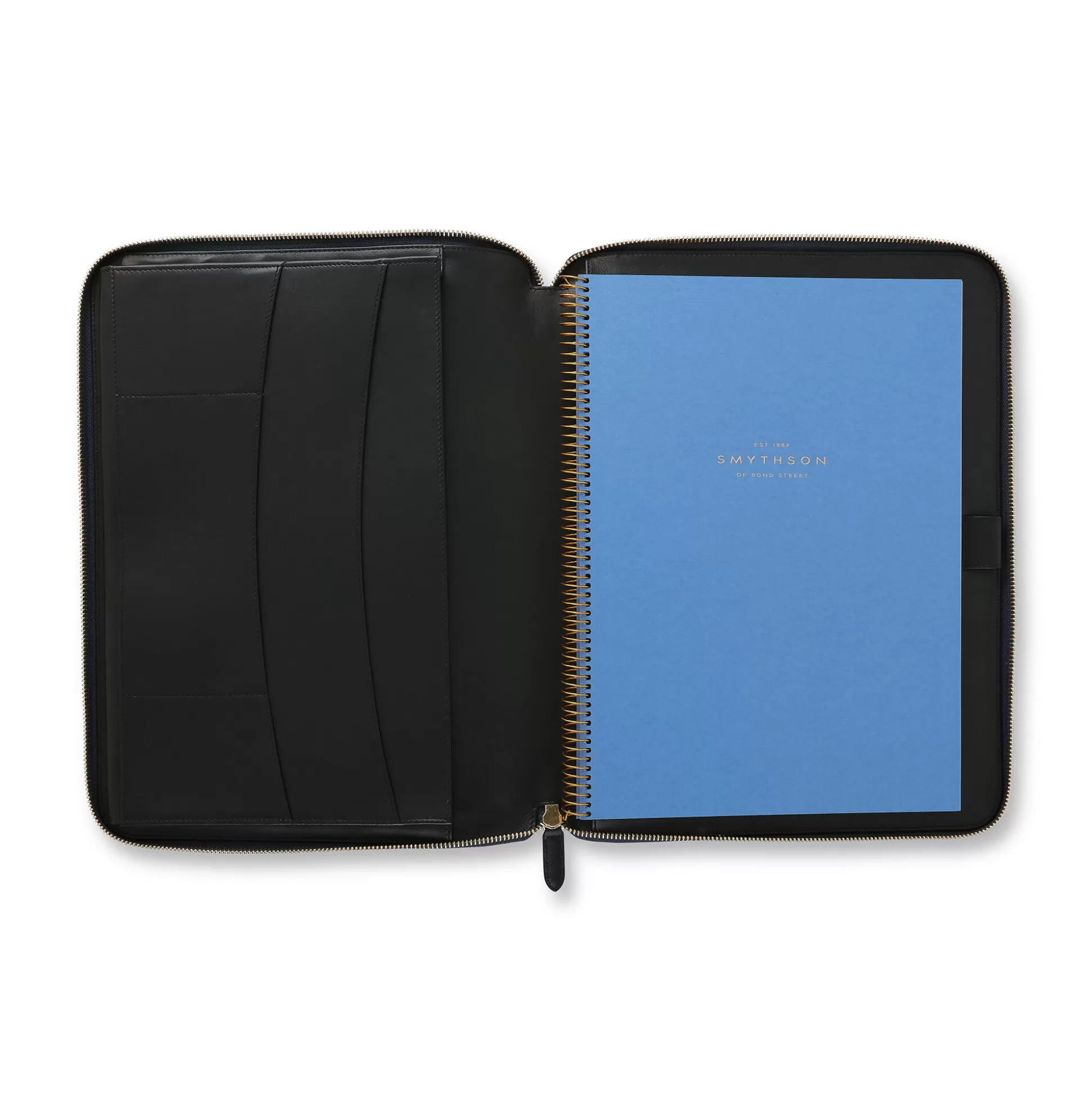 Women Smythson Writing Folders^A4 Writing Folder With Zip In Panama