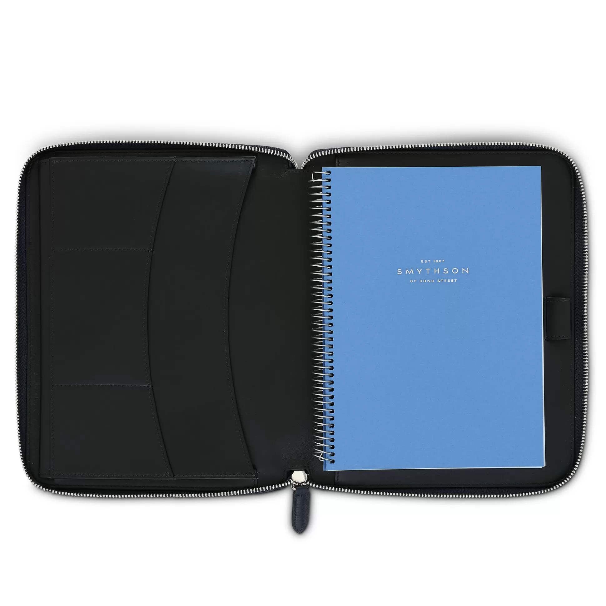 Women Smythson Writing Folders^A5 Writing Folder With Zip In Ludlow