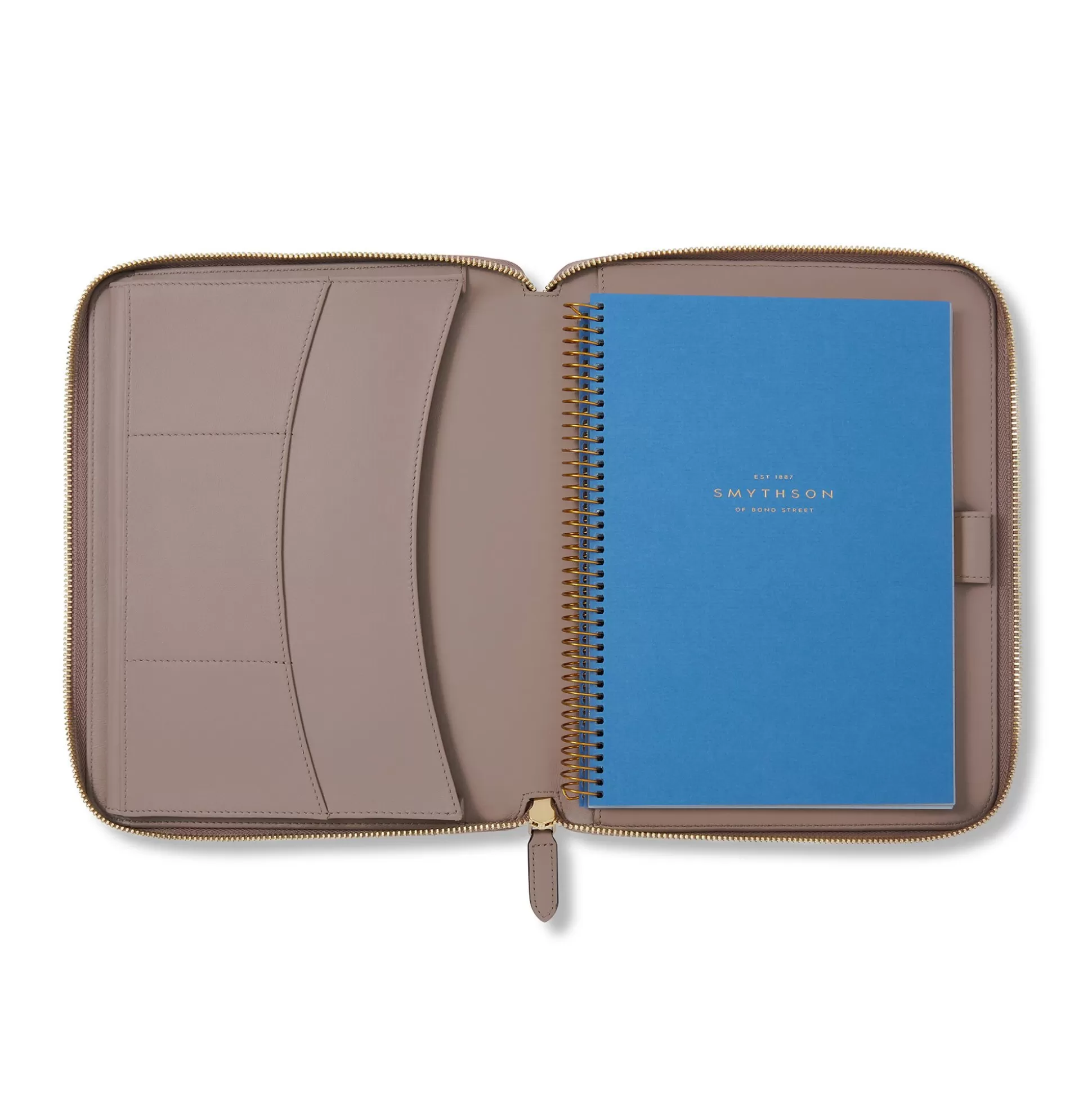 Women Smythson Writing Folders^A5 Writing Folder With Zip In Panama