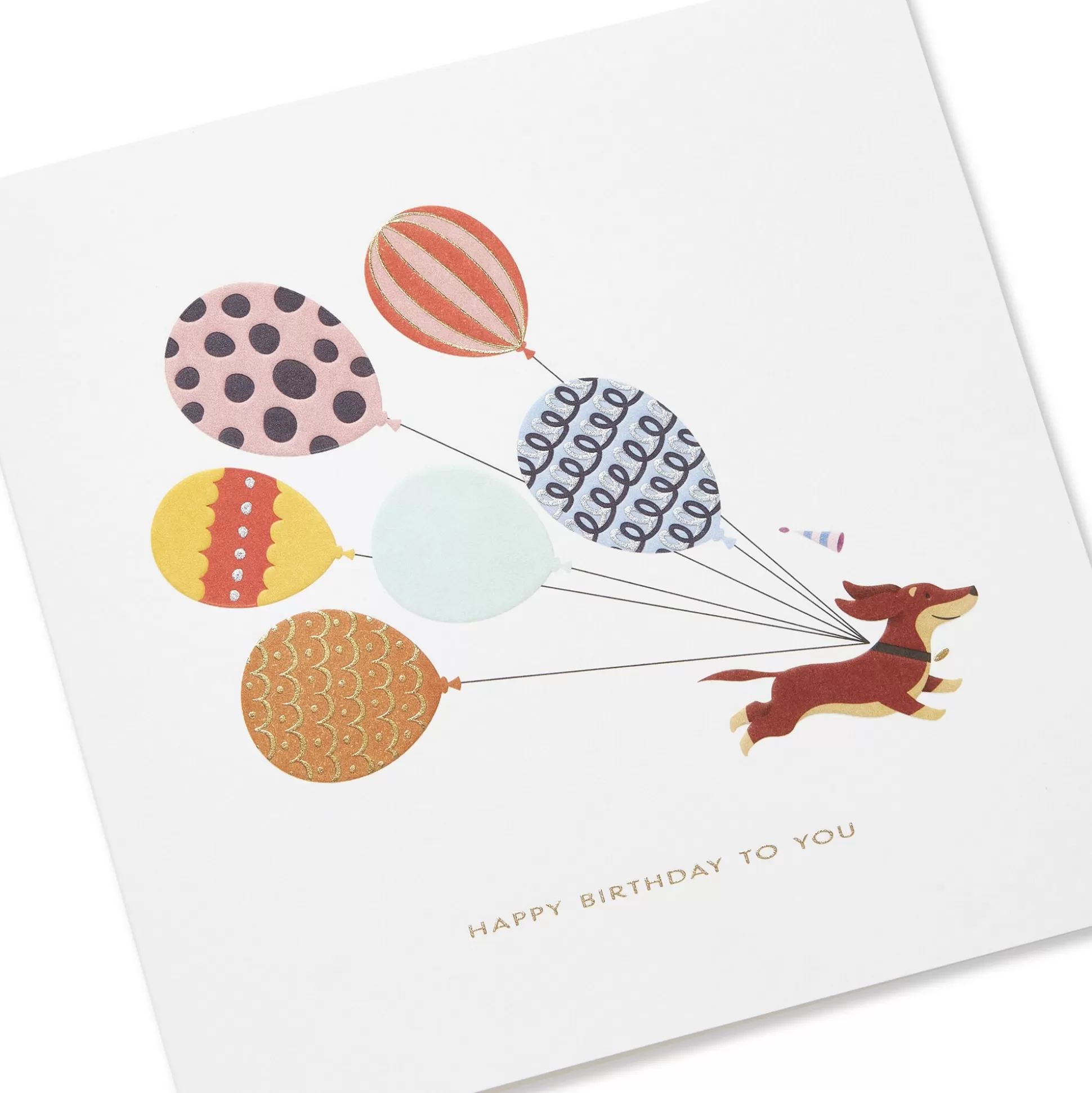 Smythson Birthday Cards^Birthday Balloons Card