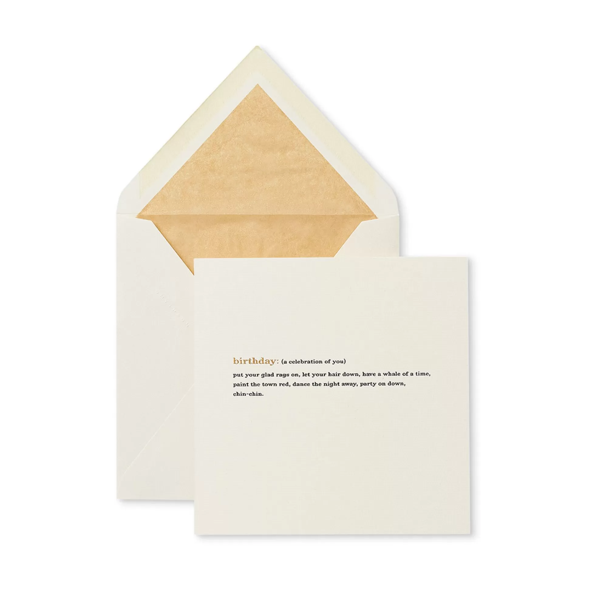 Smythson Birthday Cards^Birthday Expressions Card
