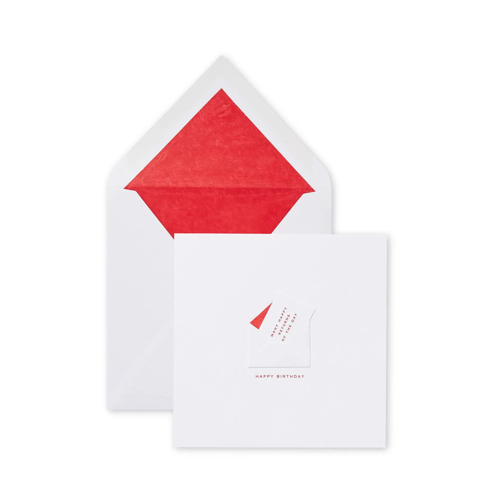 Smythson Birthday Cards^Birthday Happy Returns Card