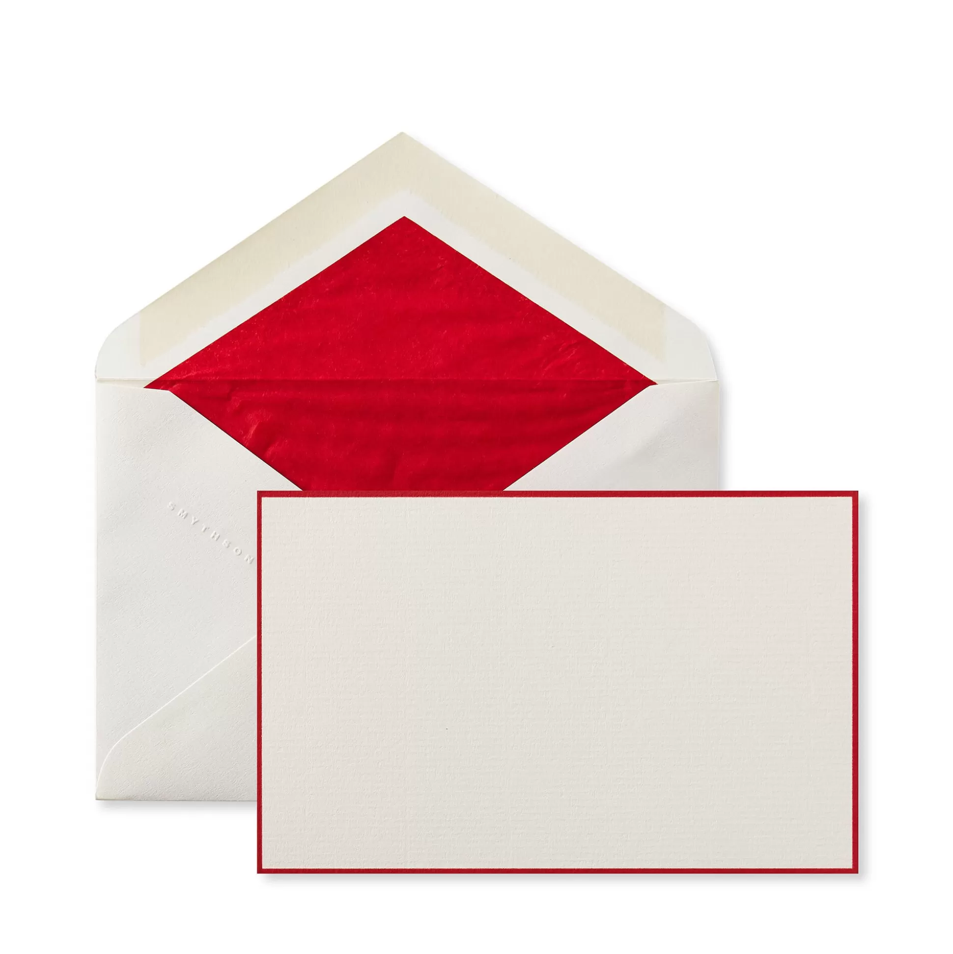 Smythson Correspondence Cards^Bordered Correspondence Cards