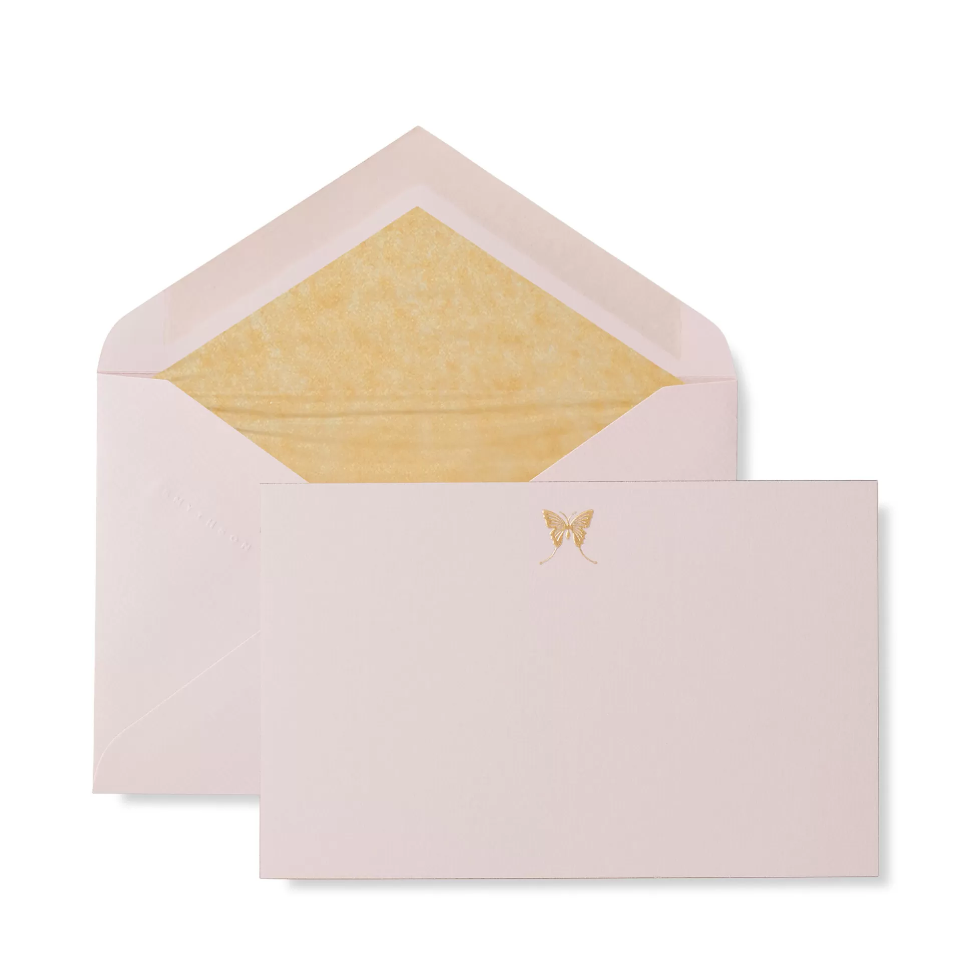 Smythson Correspondence Cards^Butterfly Motif Correspondence Cards