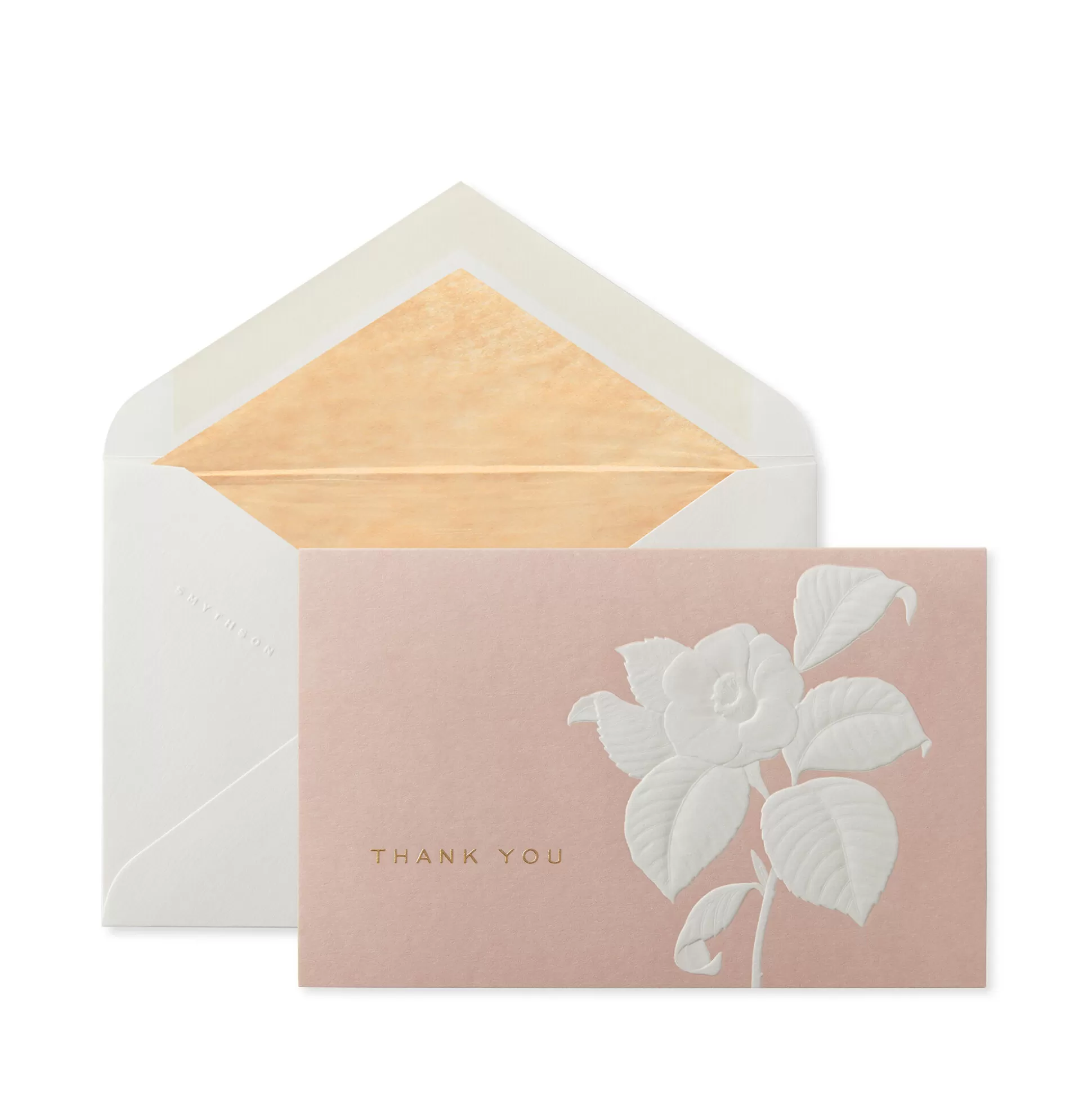 Smythson Correspondence Cards^Camelia Thank You Notelets