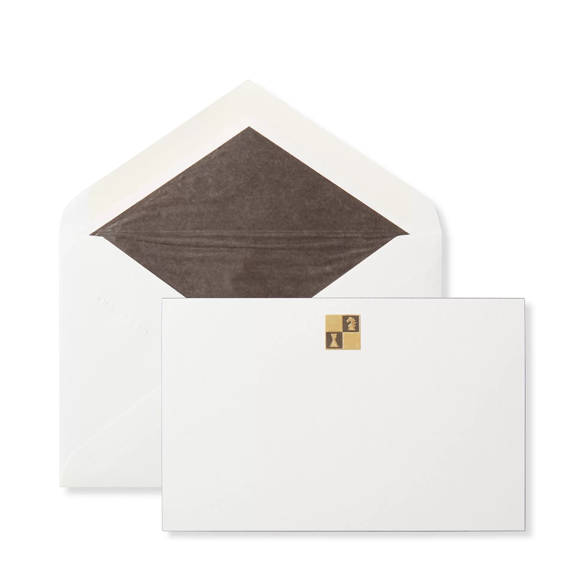 Smythson Correspondence Cards^Chess Icon Correspondence Card Set