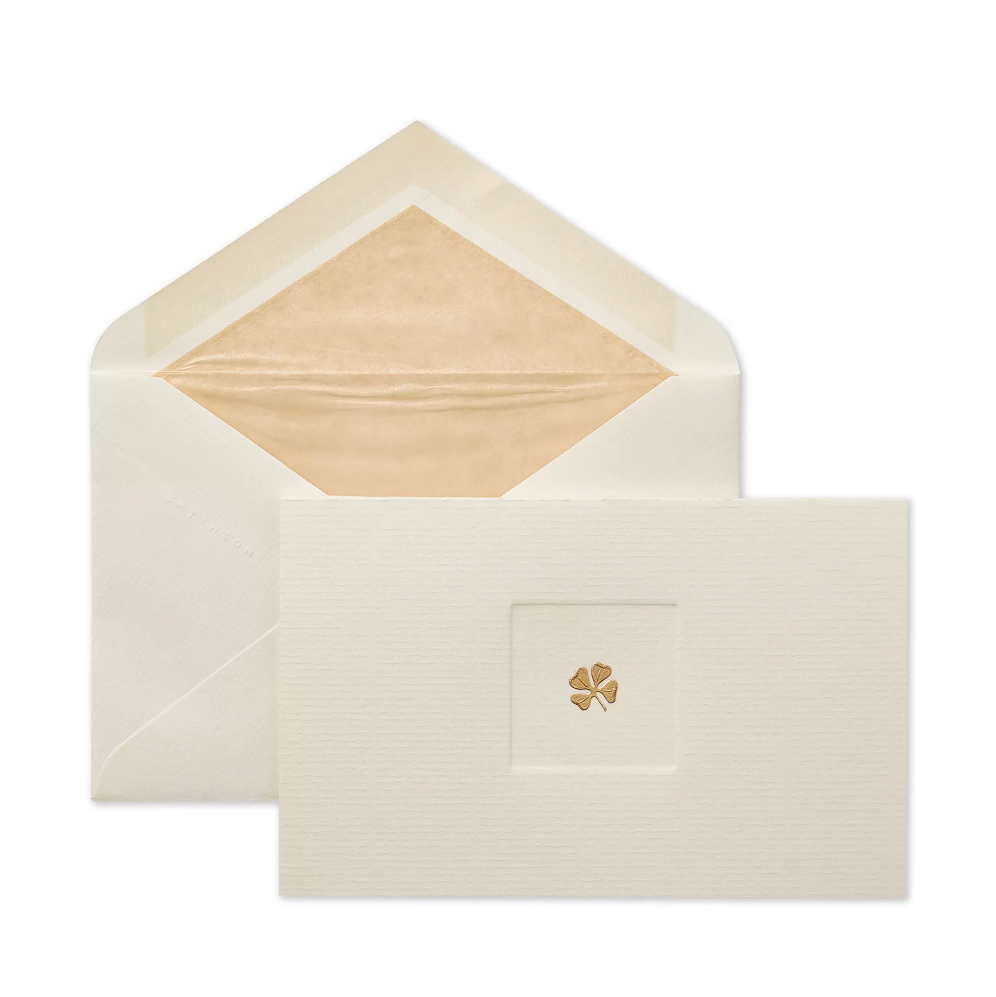 Smythson Correspondence Cards^Clover Icon Notelets