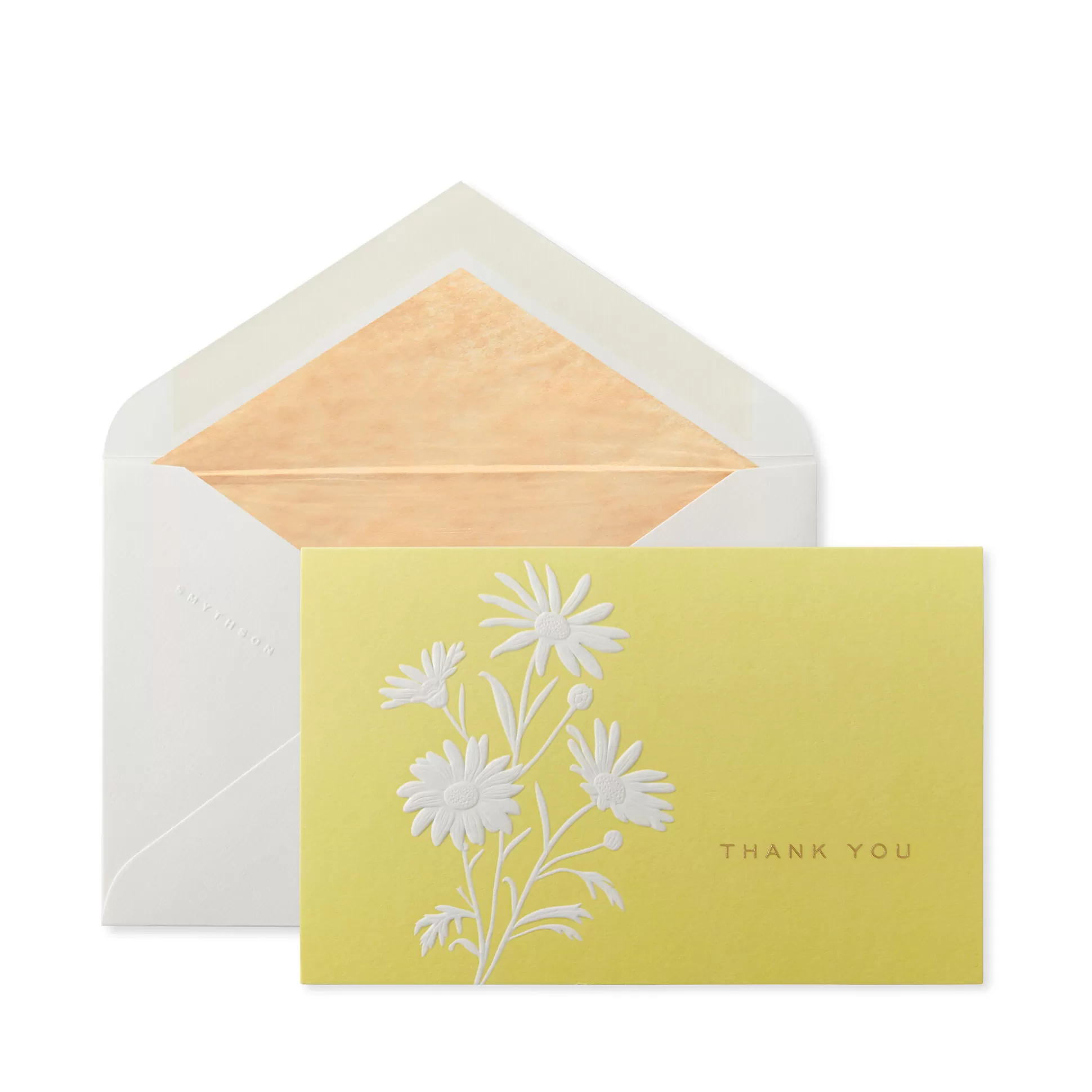 Smythson Correspondence Cards^Daisy Thank You Notelets