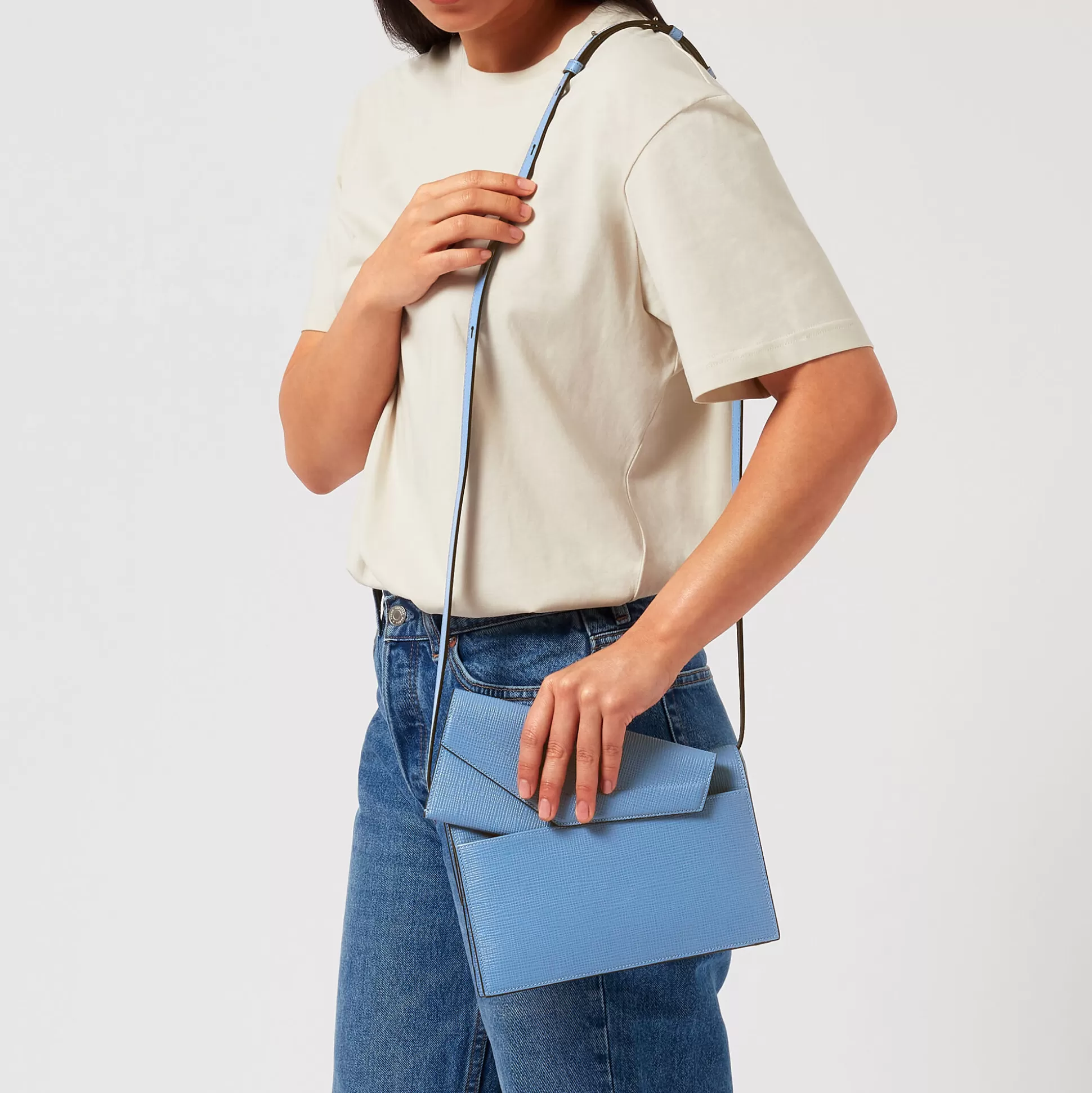 Women Smythson Crossbody Bags^Envelope Crossbody Bag In Panama
