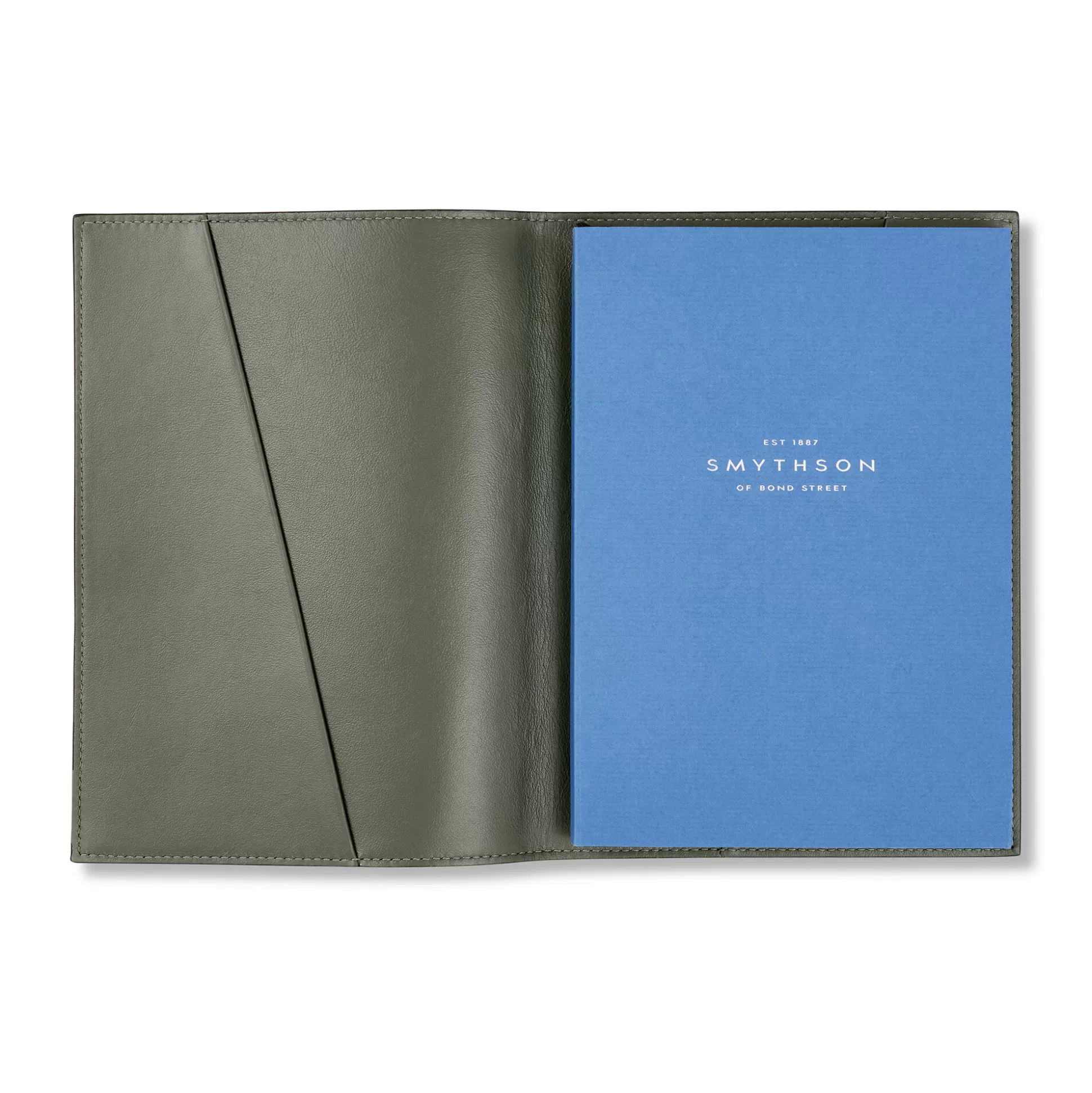 Smythson Refillable Notebooks^Evergreen Refillable Notebook In Ludlow