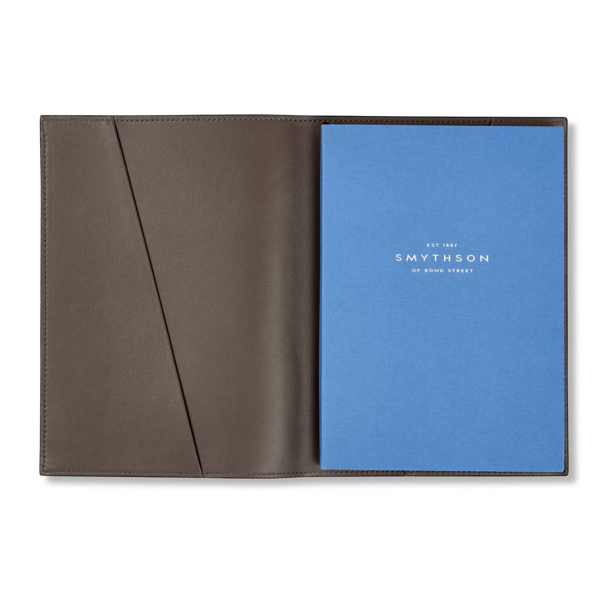 Smythson Classic Notebooks^Evergreen Refillable Notebook In Ludlow