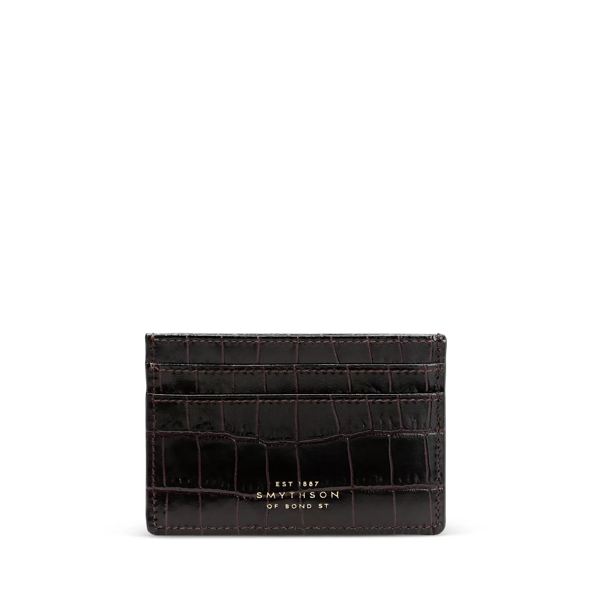 Women Smythson Card Holders^Flat Card Holder In Mara