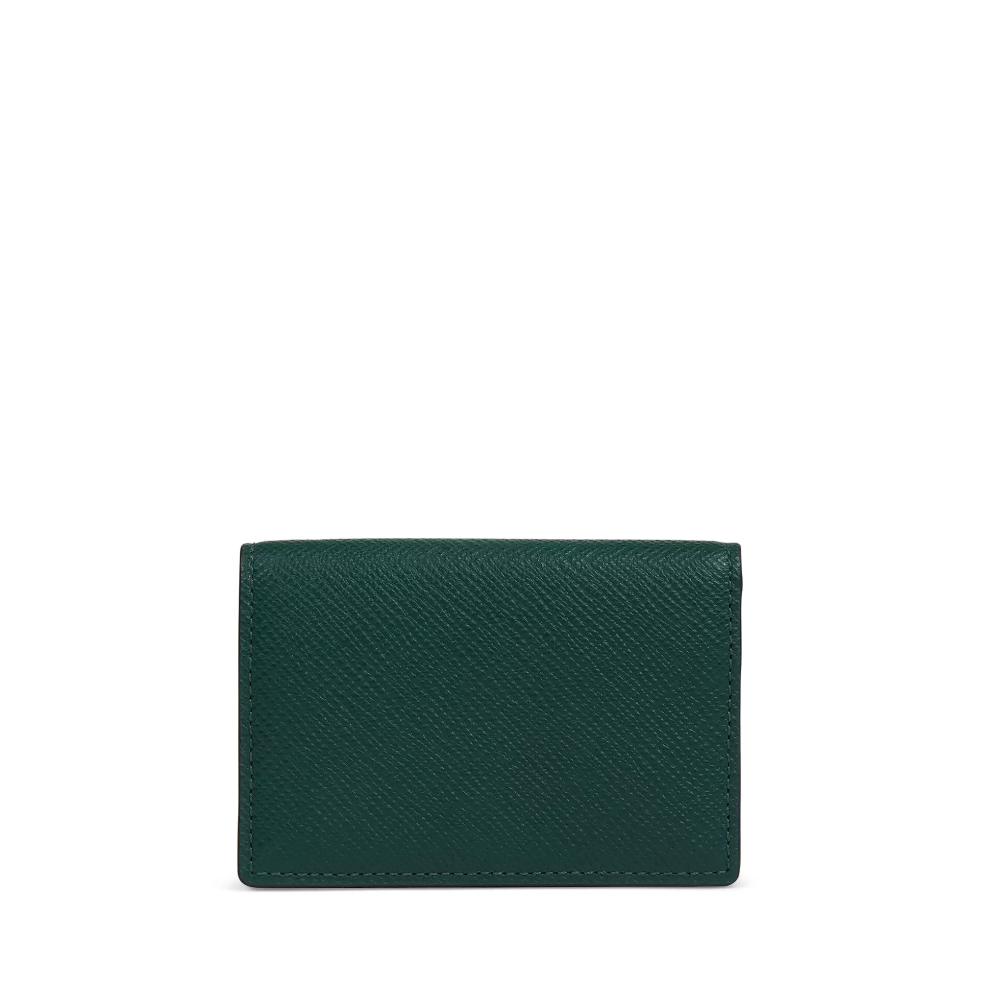 Smythson Trinket Trays And Cases^Folded Card Case With Snap Closure In Panama