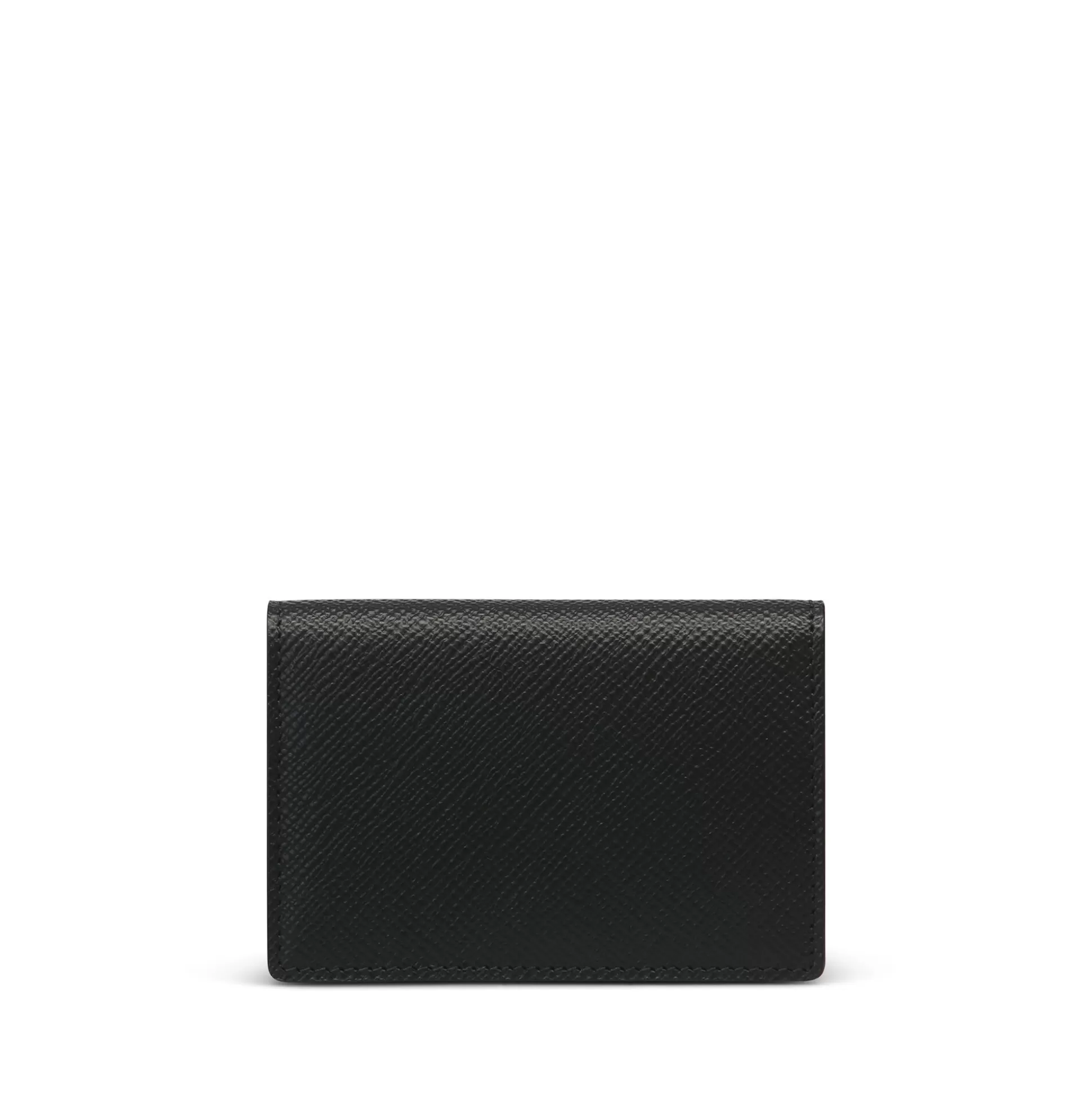 Women Smythson Card Holders^Folded Card Case With Snap Closure In Panama