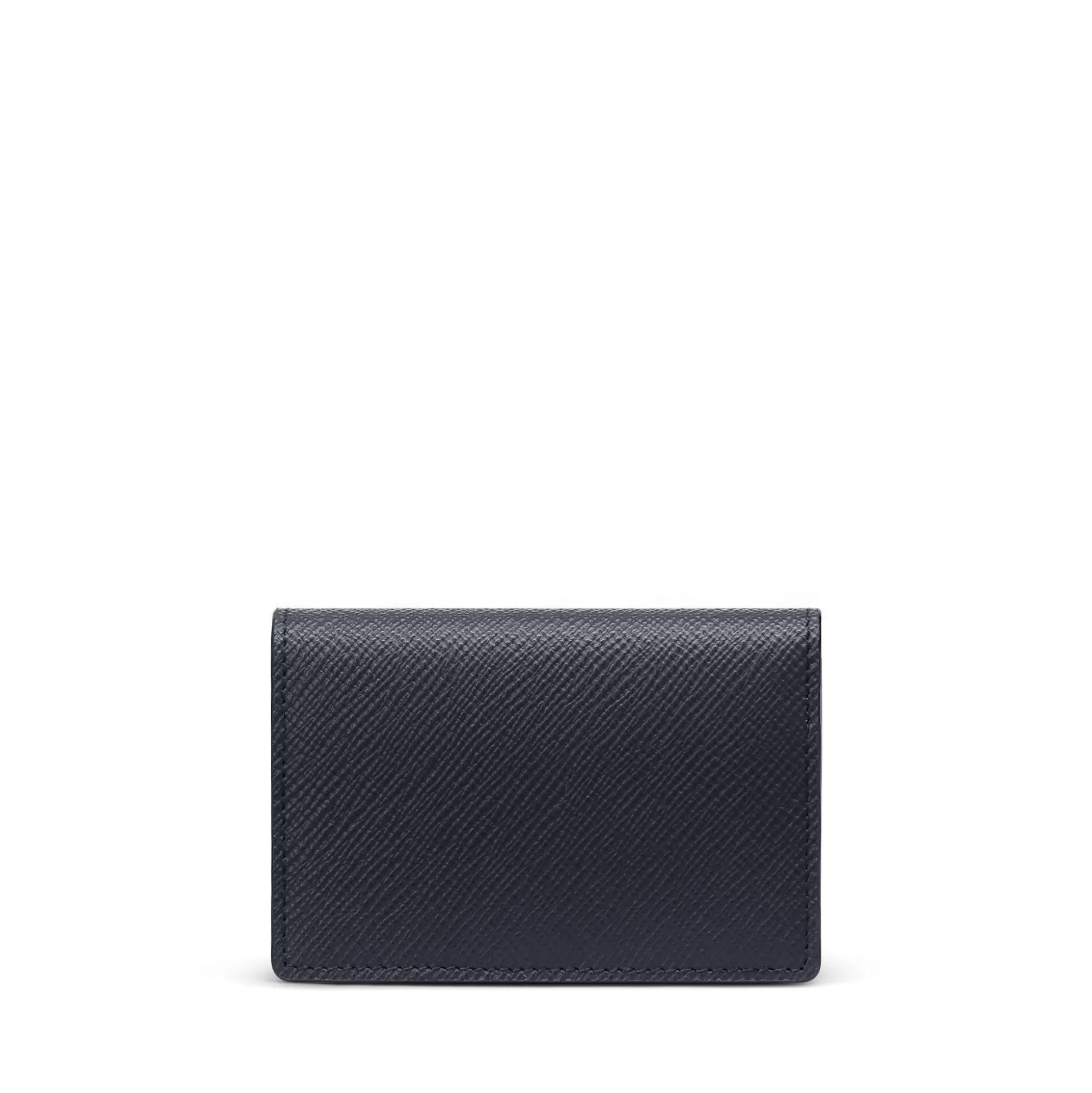 Women Smythson Card Holders^Folded Card Case With Snap Closure In Panama