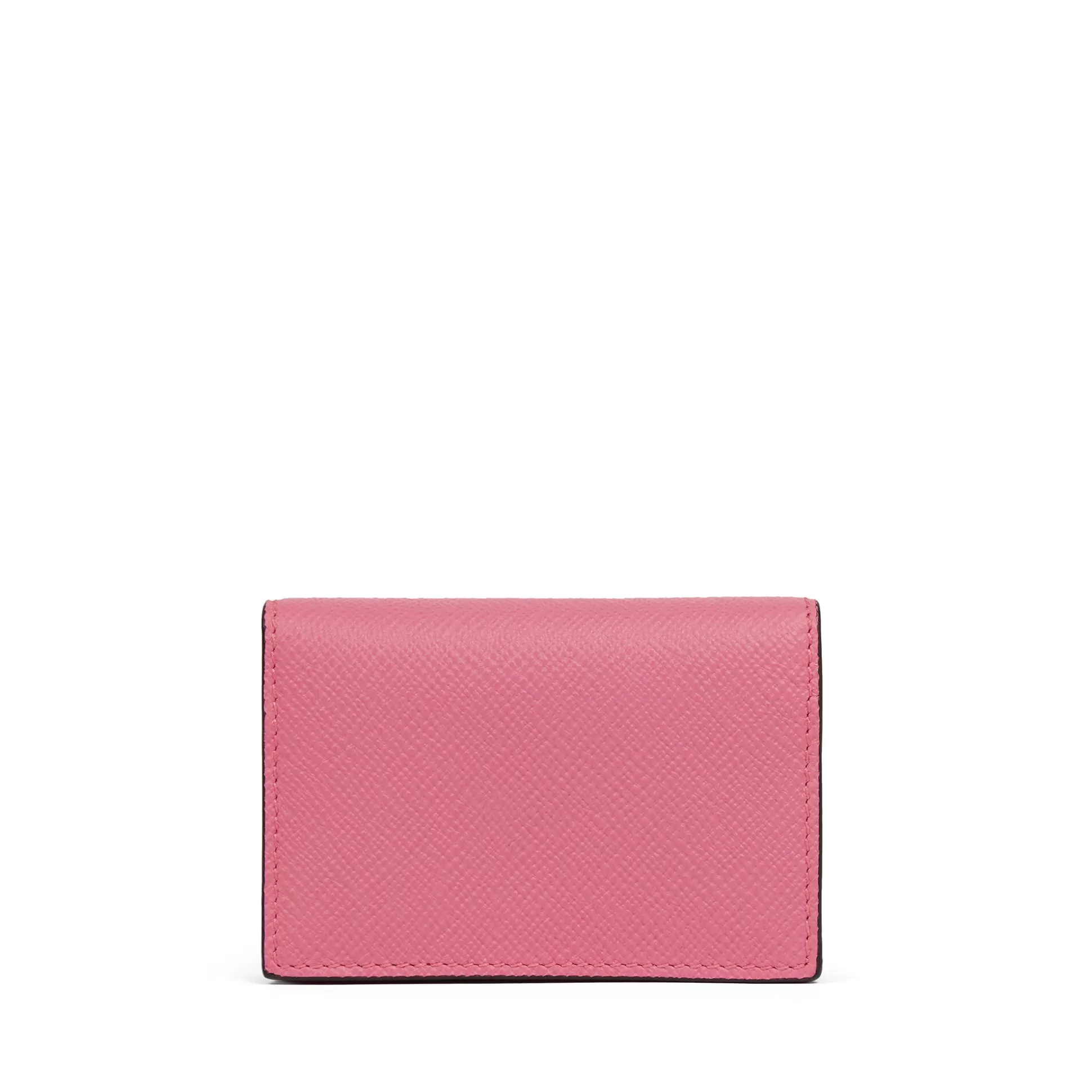 Smythson Trinket Trays And Cases^Folded Card Case With Snap Closure In Panama