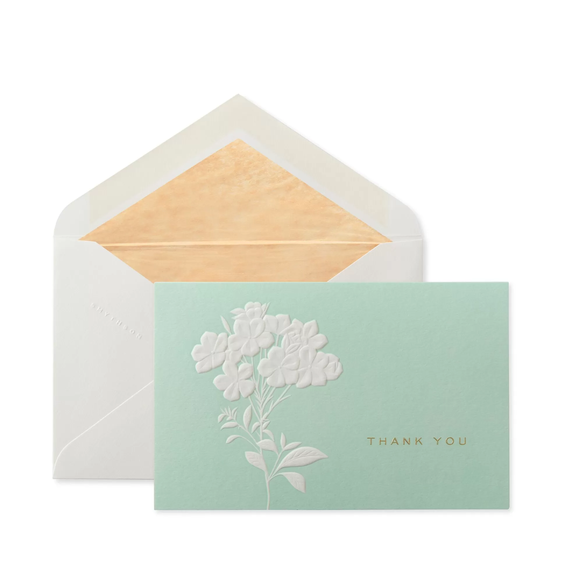 Smythson Thank You Cards^Forget Me Not Thank You Notelets