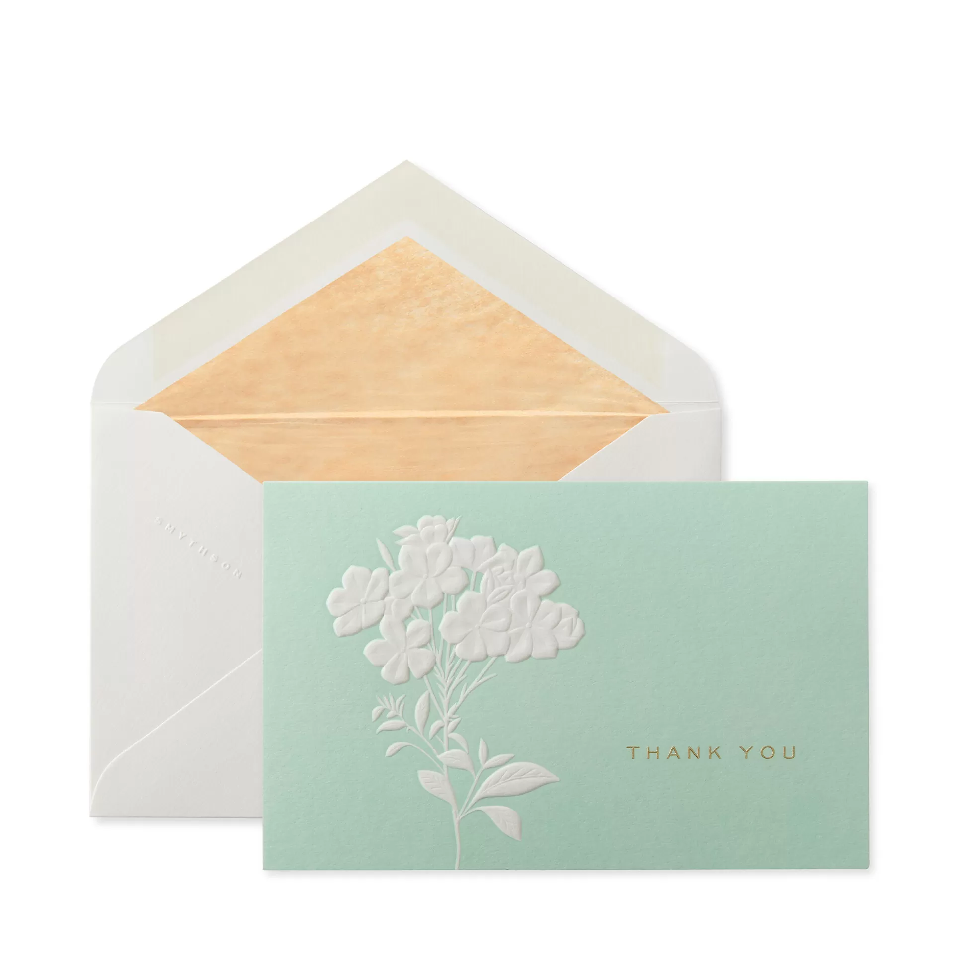 Smythson Correspondence Cards^Forget Me Not Thank You Notelets