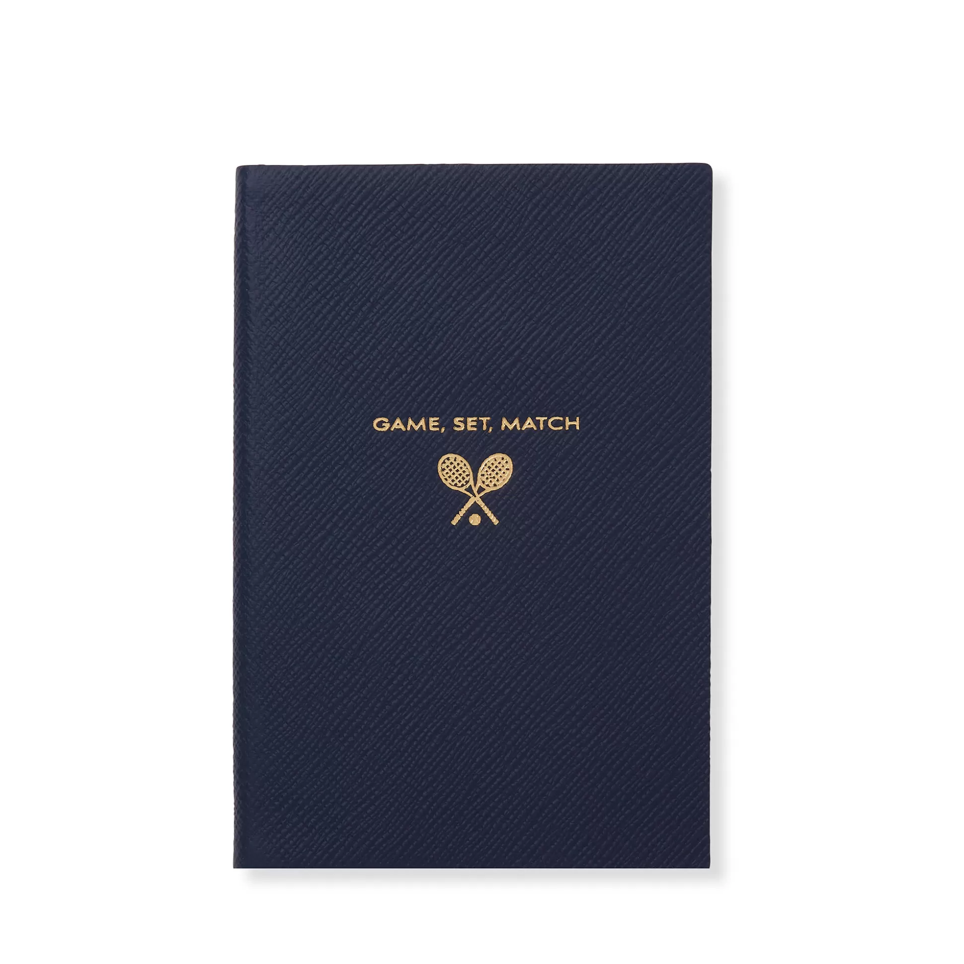 Smythson Titled Notebooks^Game Set Match Chelsea Notebook In Panama