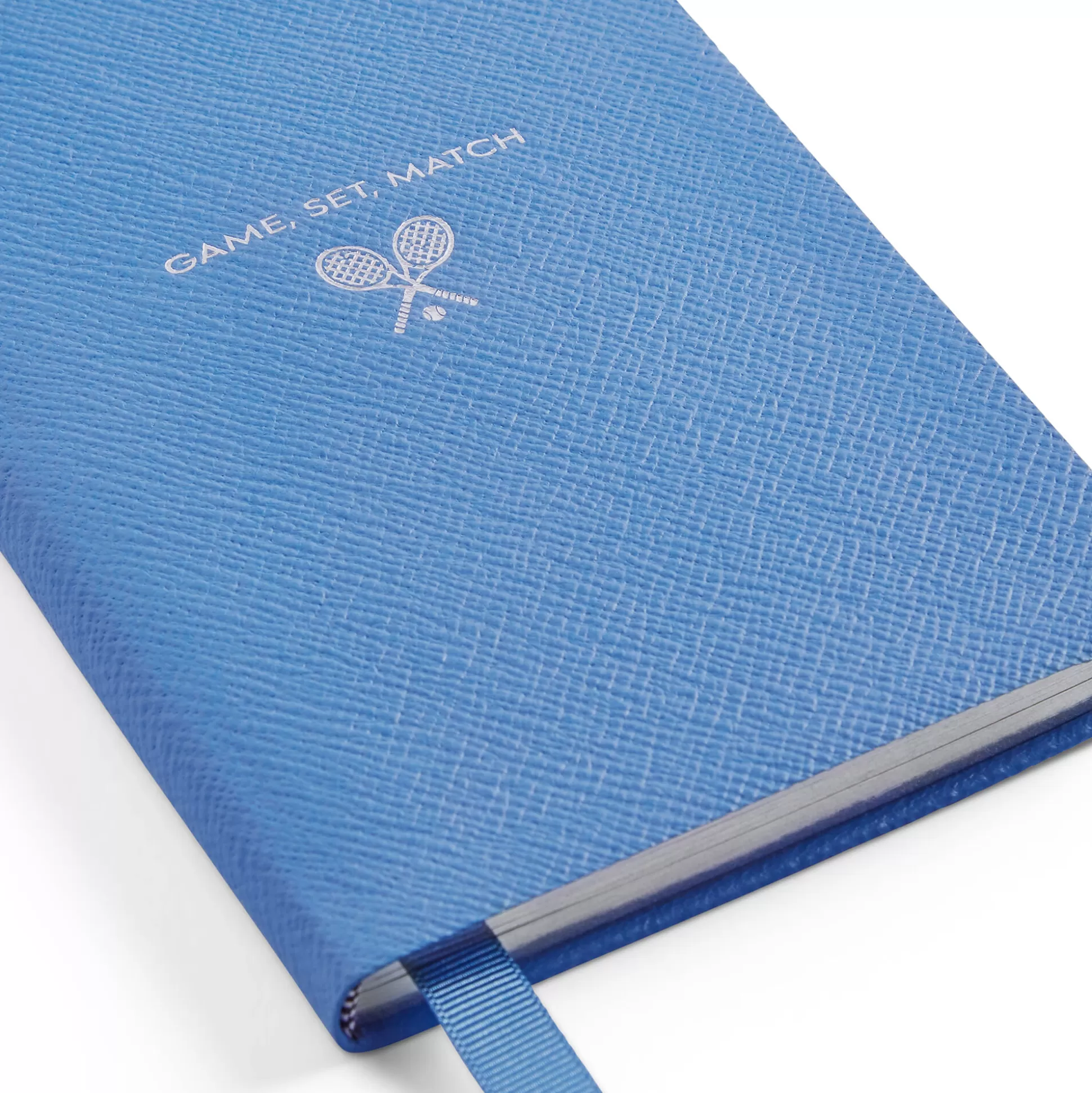 Smythson Titled Notebooks^Game Set Match Chelsea Notebook In Panama