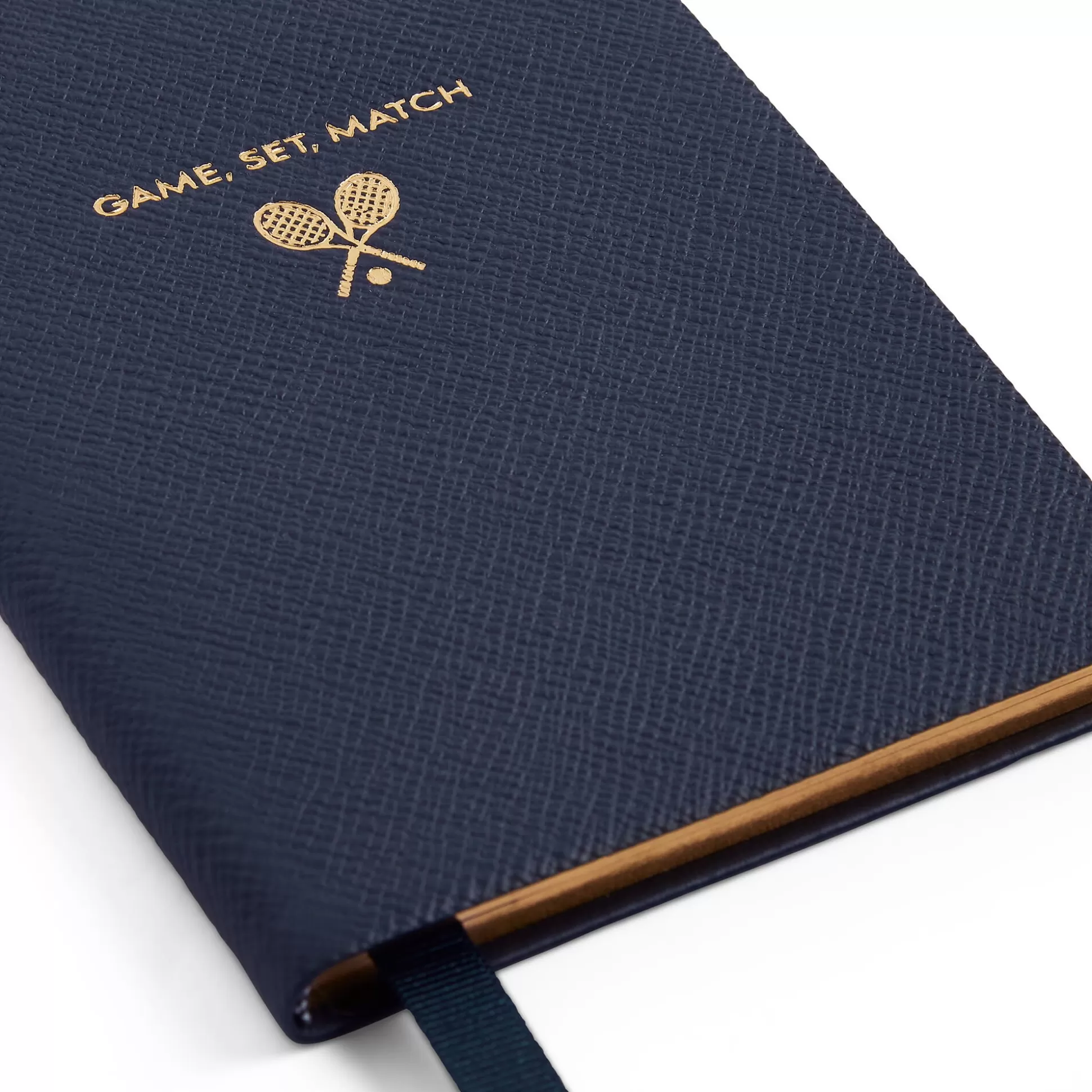 Smythson Titled Notebooks^Game Set Match Chelsea Notebook In Panama