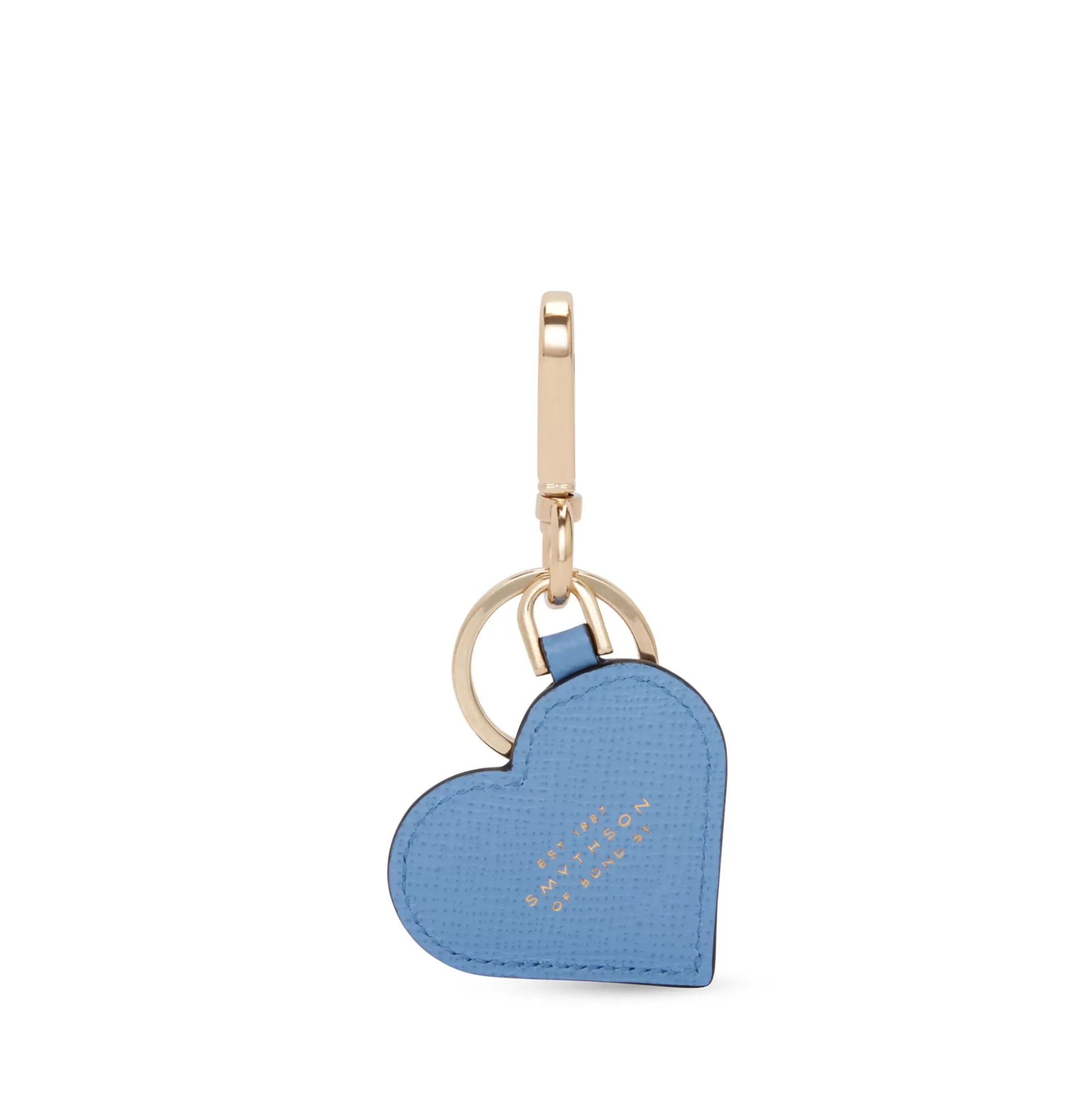 Women Smythson Keyrings And Charms^Heart Keyring In Panama