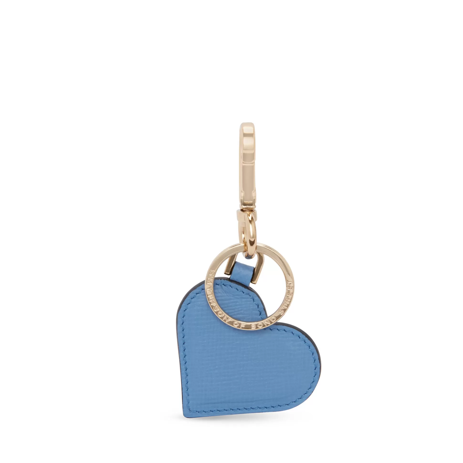 Women Smythson Keyrings And Charms^Heart Keyring In Panama