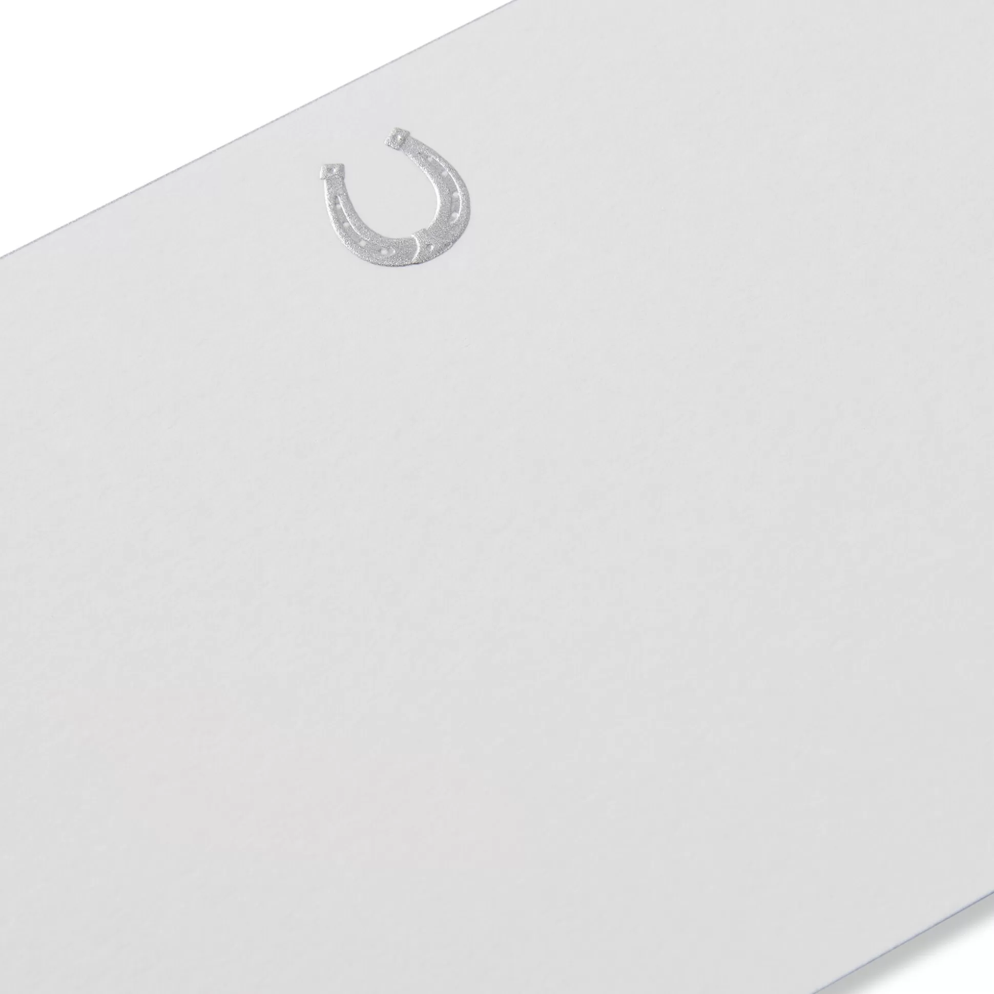 Smythson Correspondence Cards^Horseshoe Motif Correspondence Cards