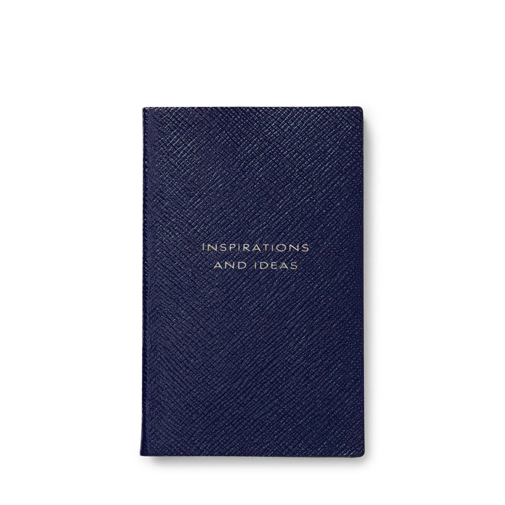Smythson Titled Notebooks^Inspirations And Ideas Panama Notebook