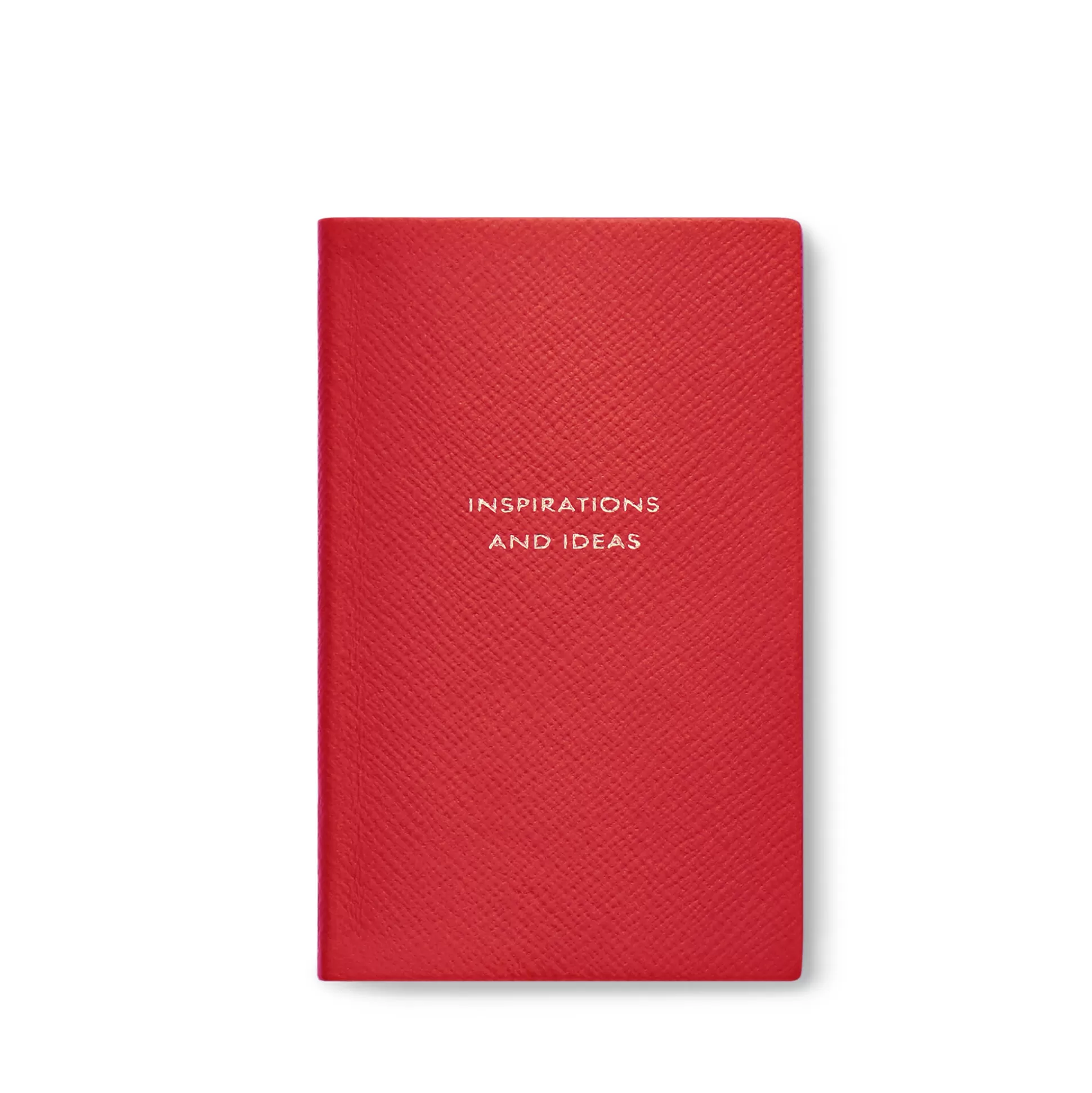 Smythson Titled Notebooks^Inspirations And Ideas Panama Notebook