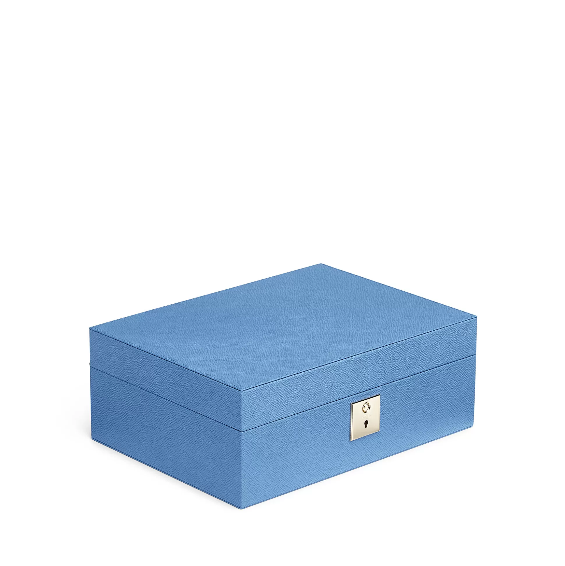 Smythson Jewellery Boxes And Rolls^Jewellery Box With Travel Tray In Panama