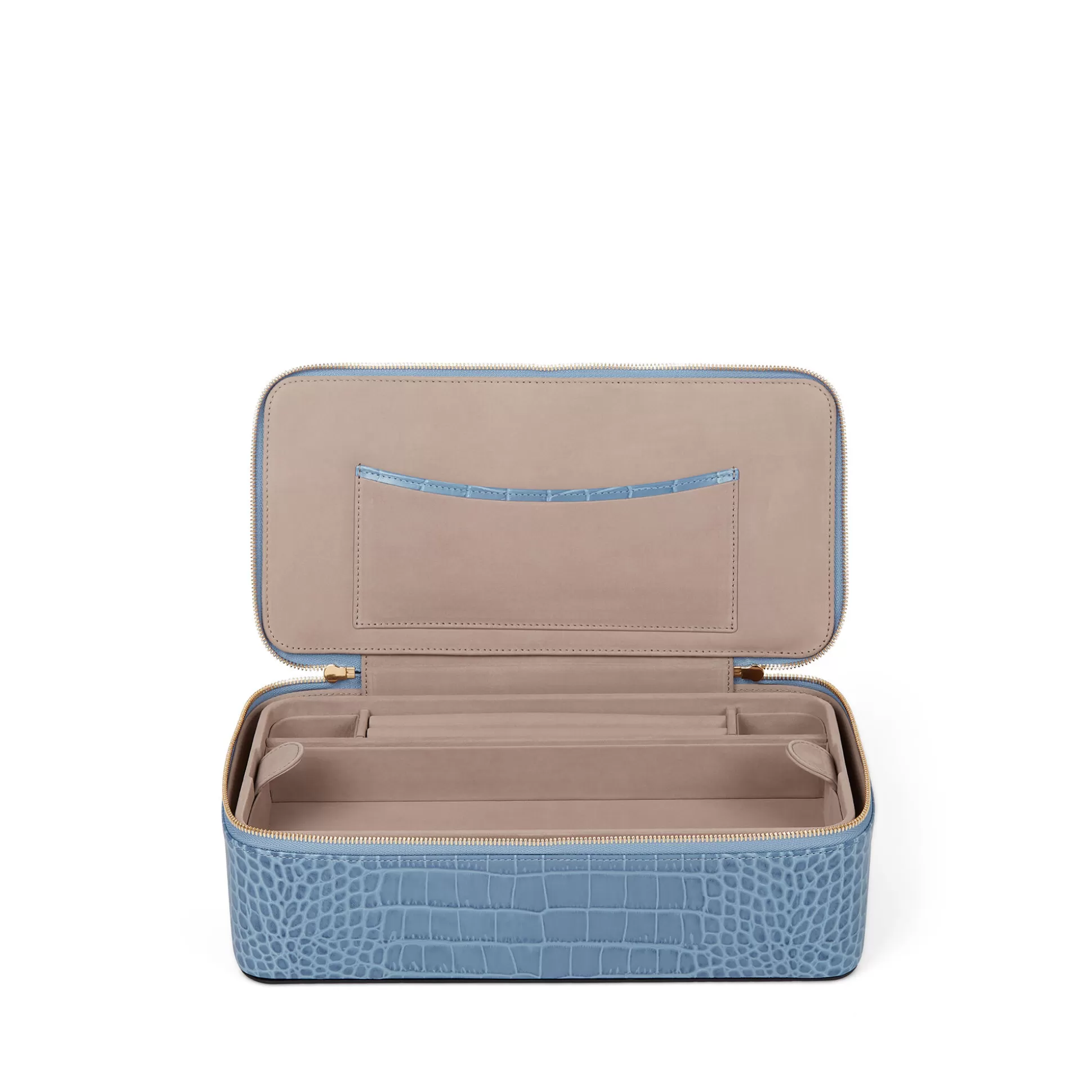 Smythson Jewellery Boxes And Rolls^Jewellery Case In Mara