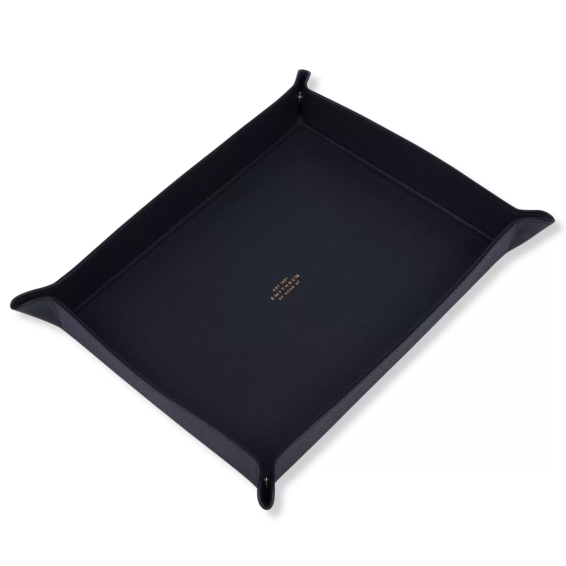 Smythson Trinket Trays And Cases^Large Rectangular Trinket Tray In Panama