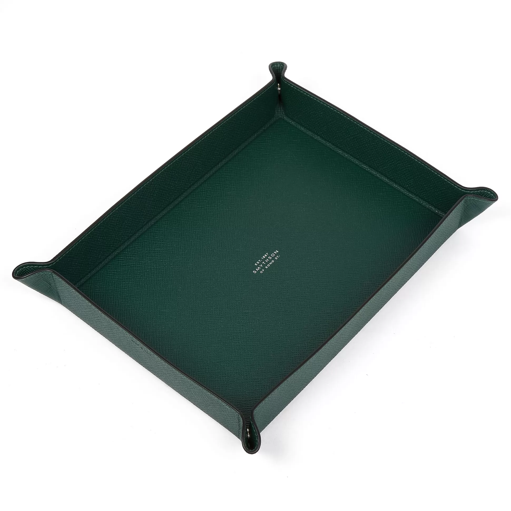 Smythson Trinket Trays And Cases^Large Rectangular Trinket Tray In Panama