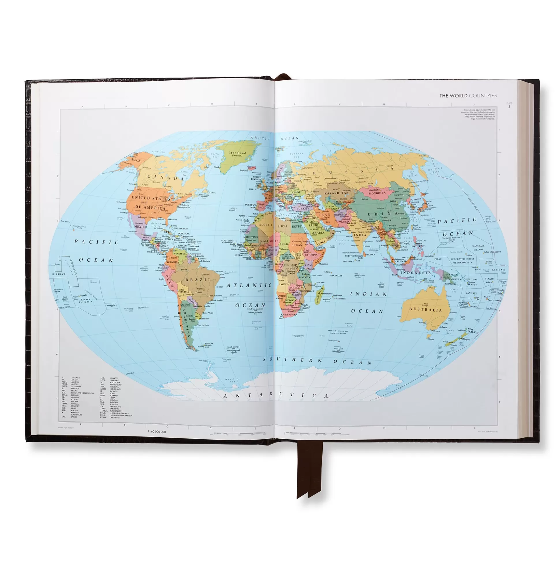 Smythson Lifestyle Books^Large World Atlas In Mara