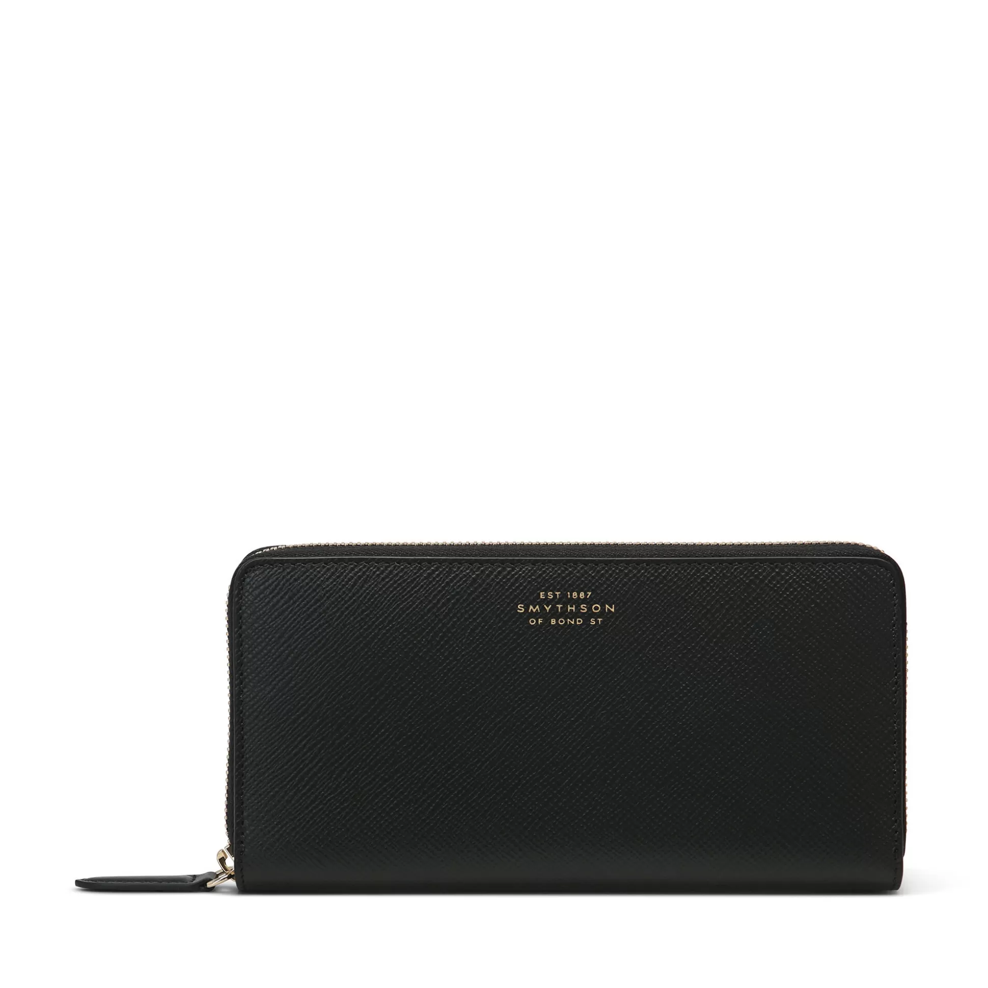 Women Smythson Purses^Large Zip Around Purse In Panama