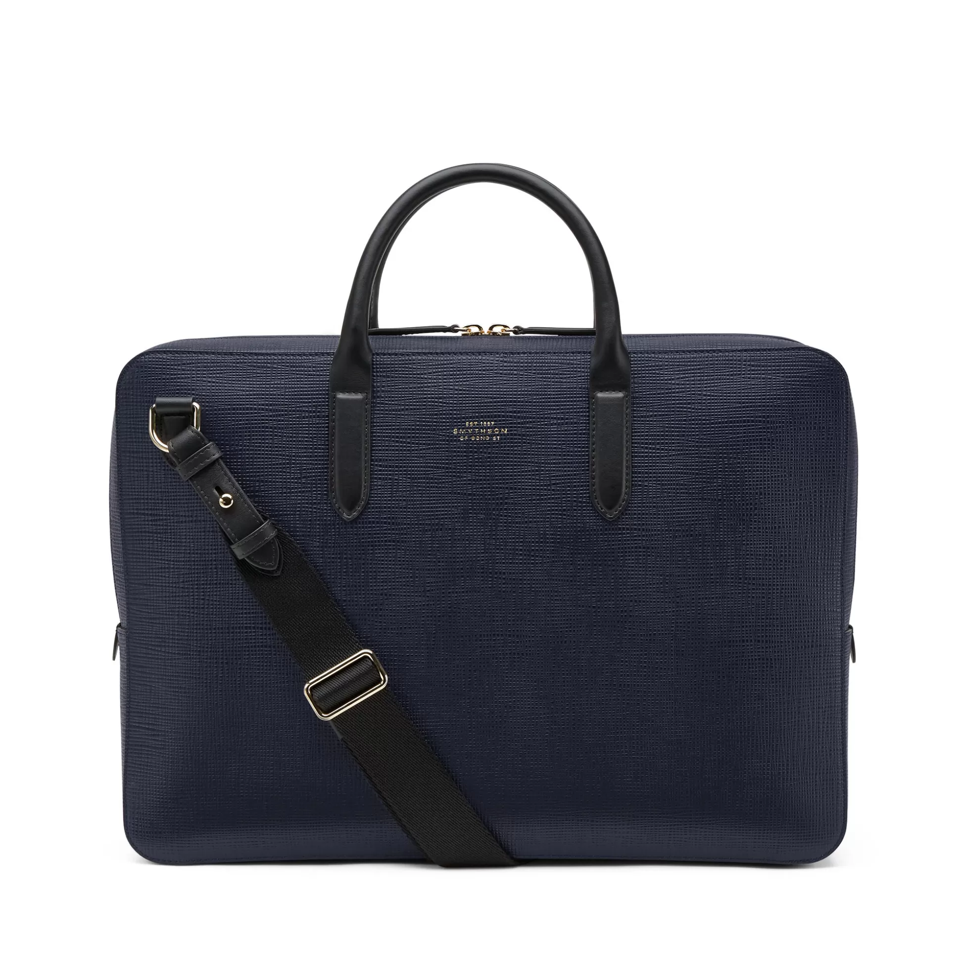 Men Smythson Briefcases^Lightweight Slim Briefcase In Panama