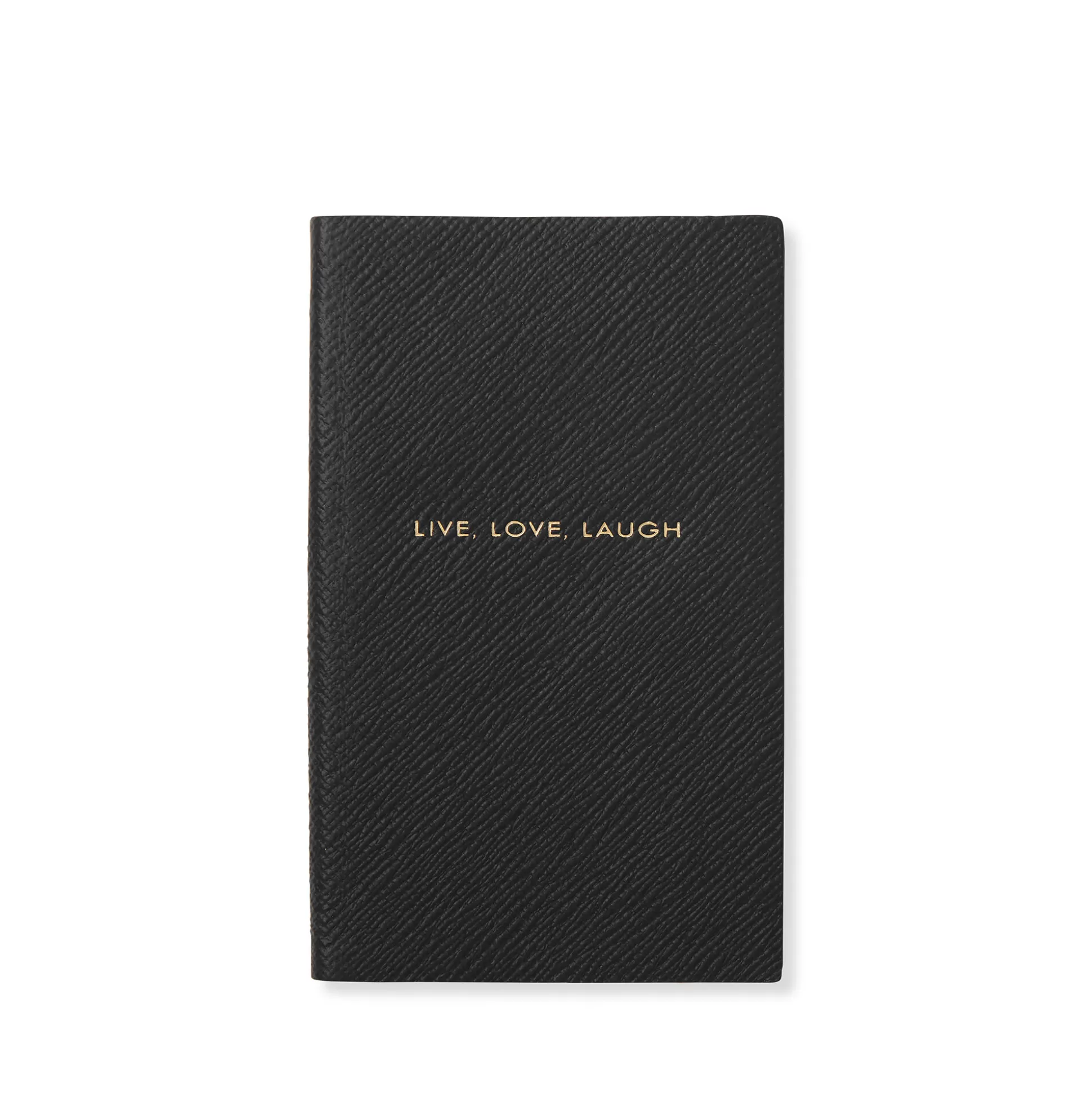 Smythson Titled Notebooks^Live Love Laugh Panama Notebook
