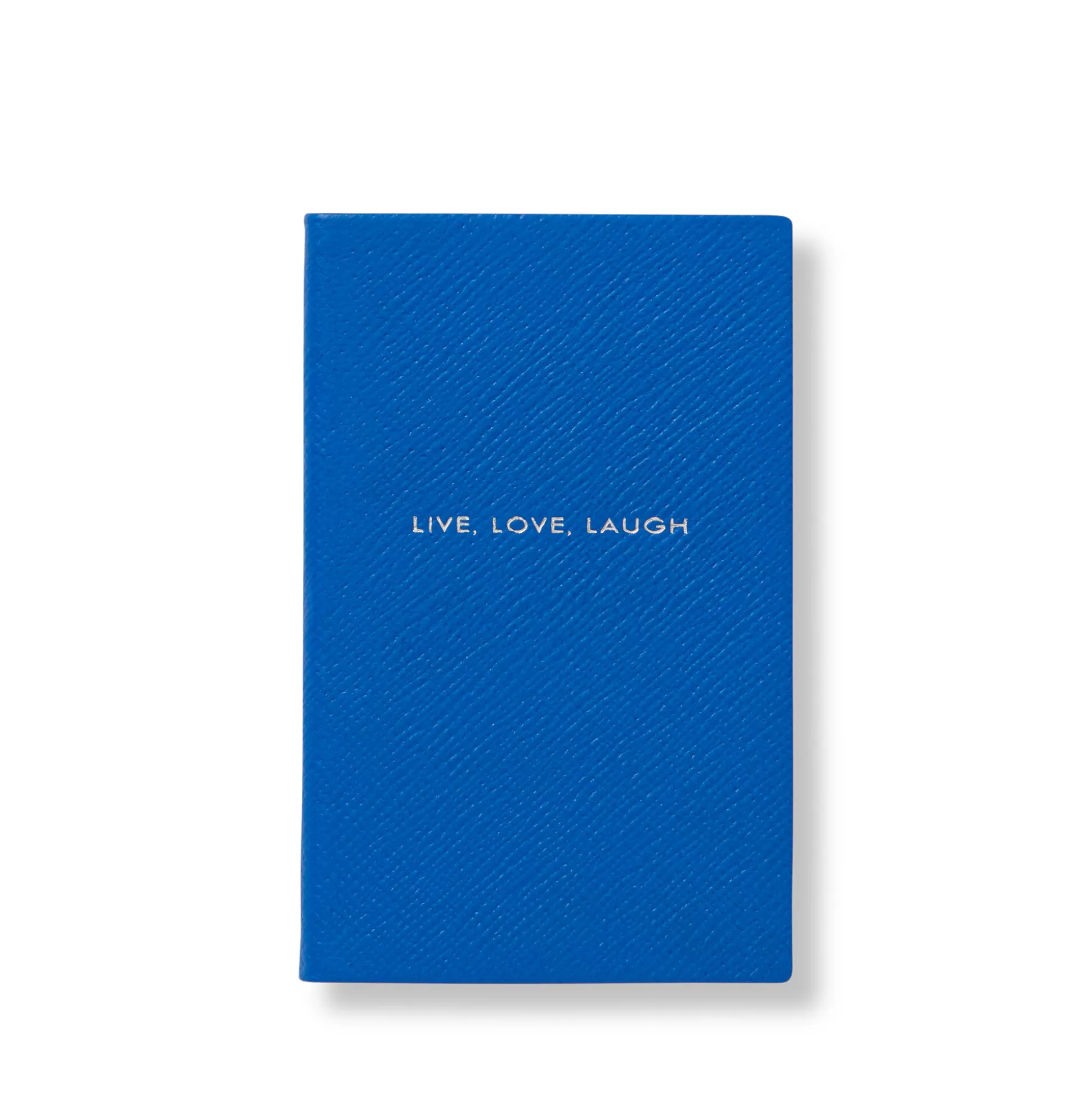 Smythson Titled Notebooks^Live Love Laugh Panama Notebook