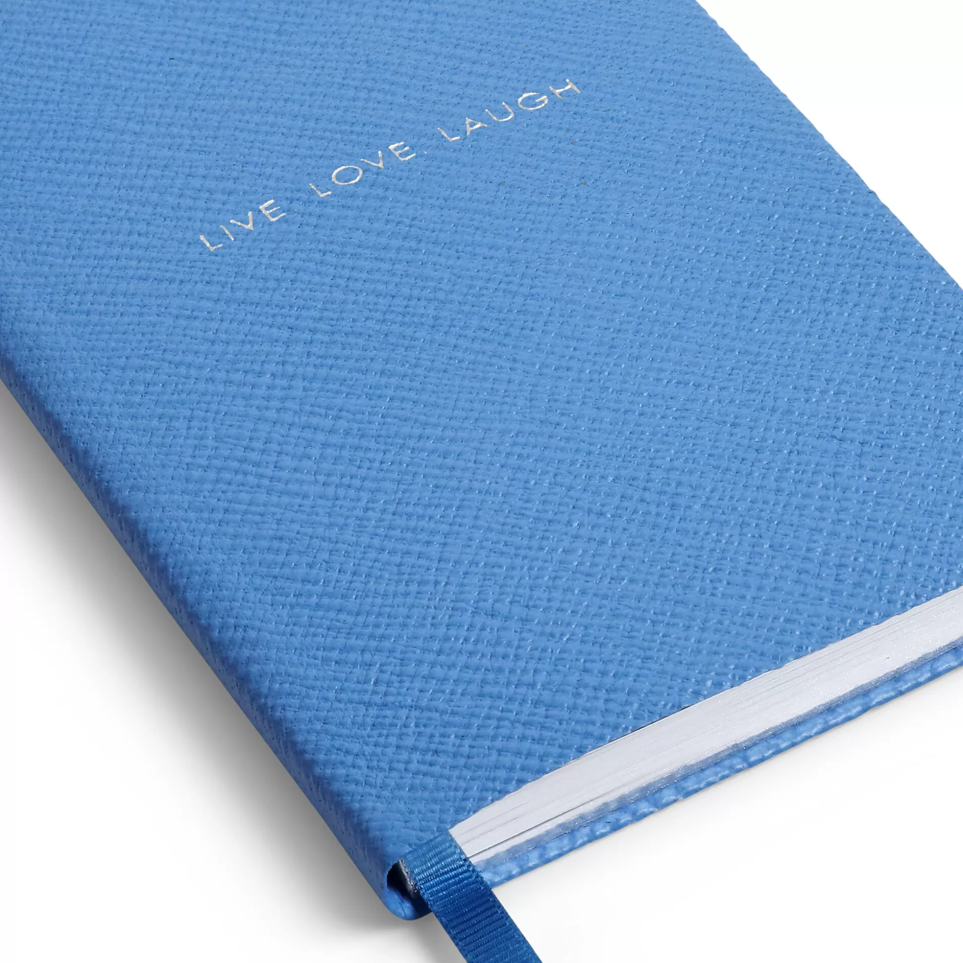 Smythson Titled Notebooks^Live Love Laugh Panama Notebook