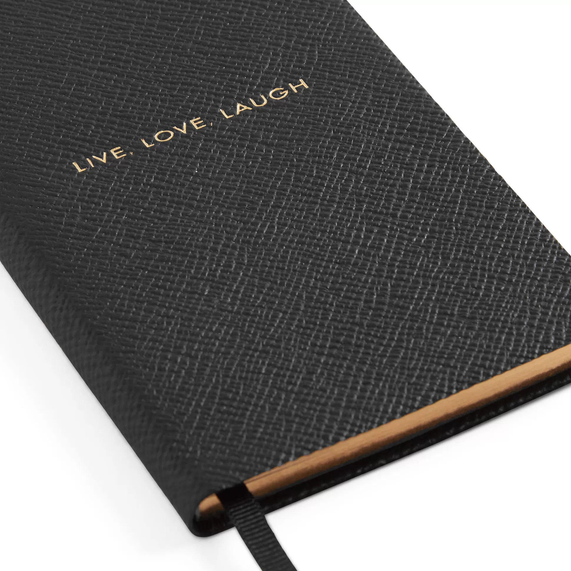 Smythson Titled Notebooks^Live Love Laugh Panama Notebook