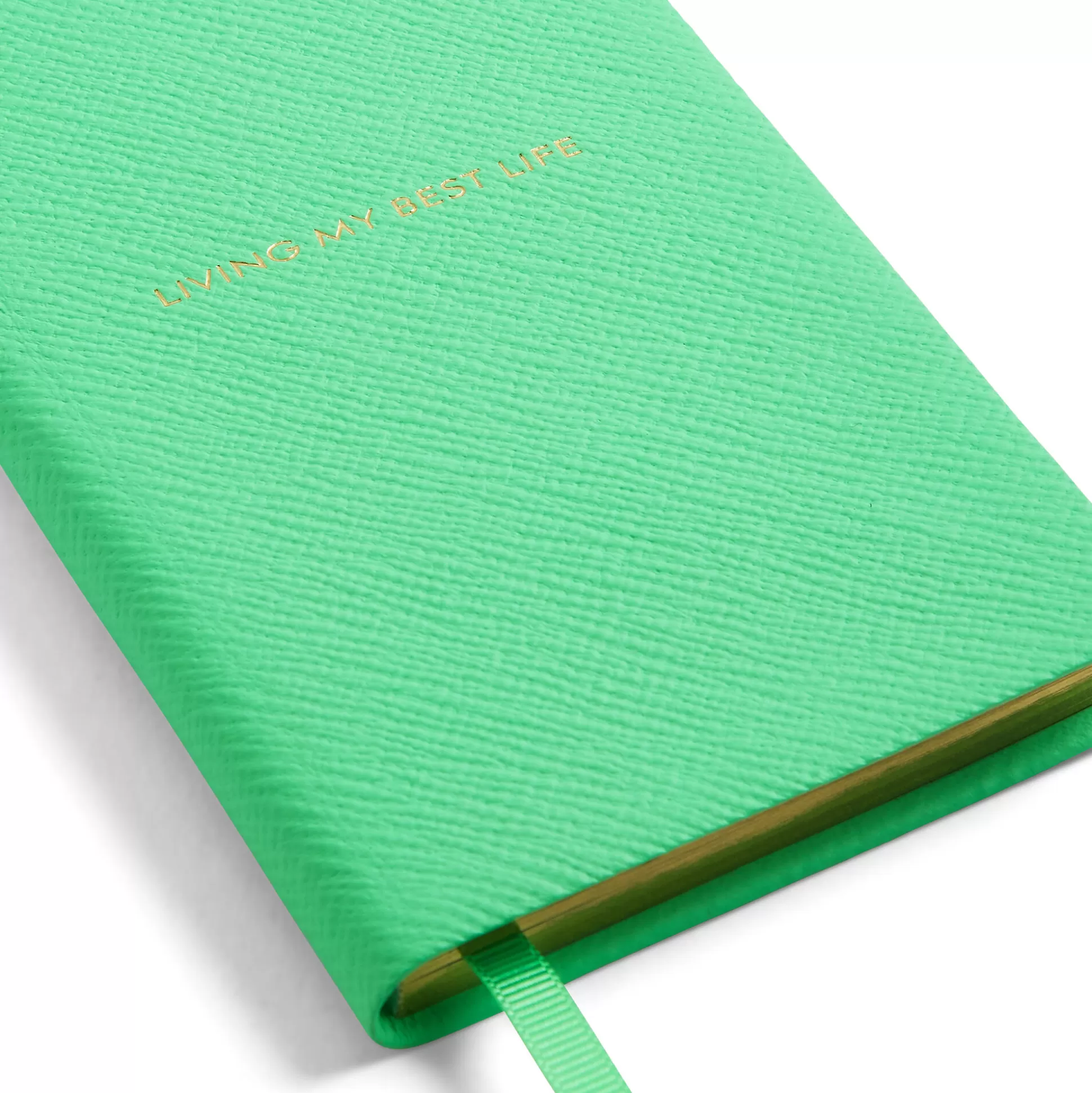 Smythson Titled Notebooks^Living My Best Life Panama Notebook