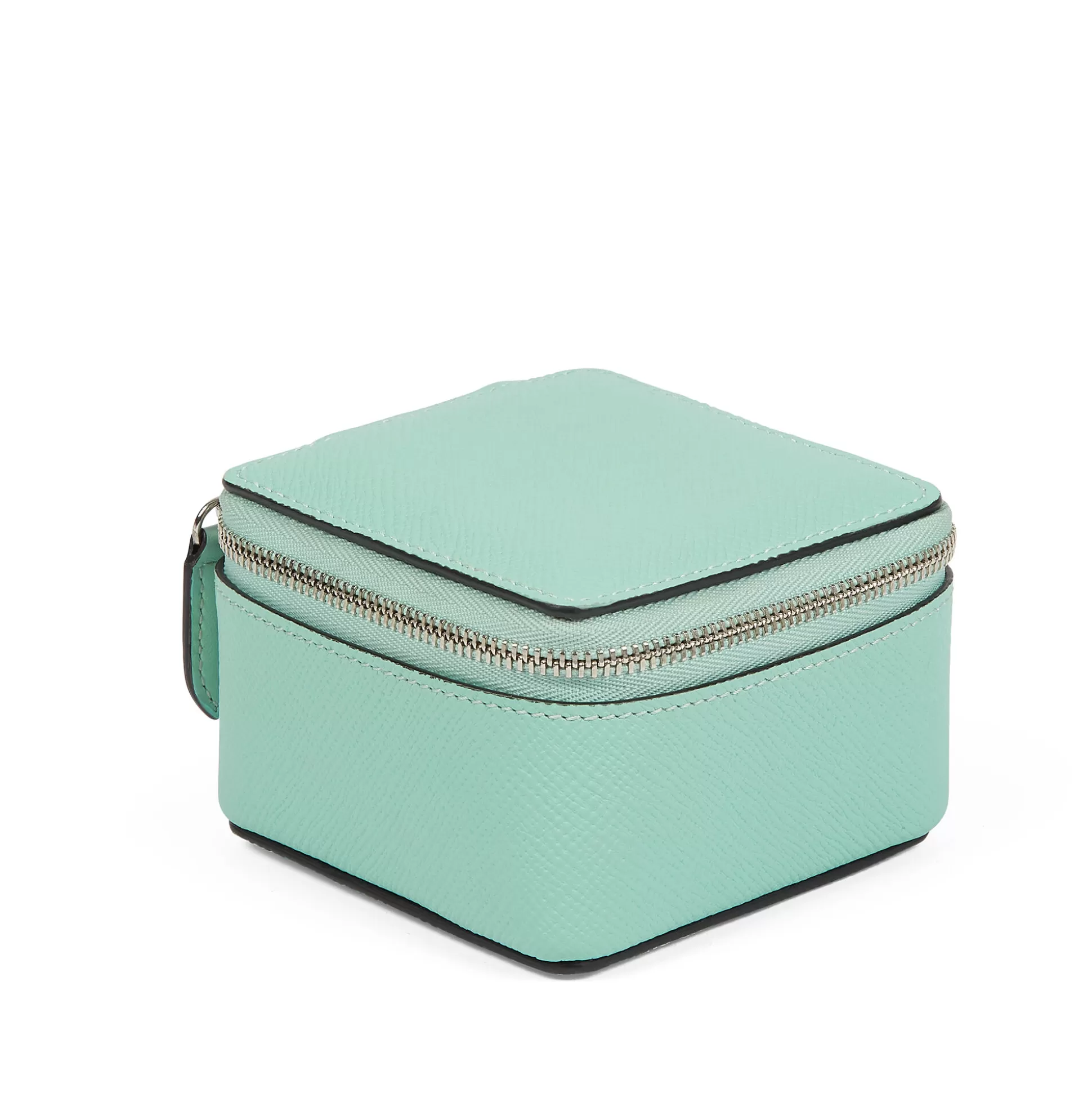Smythson Trinket Trays And Cases^Medium Square Trinket Case In Panama