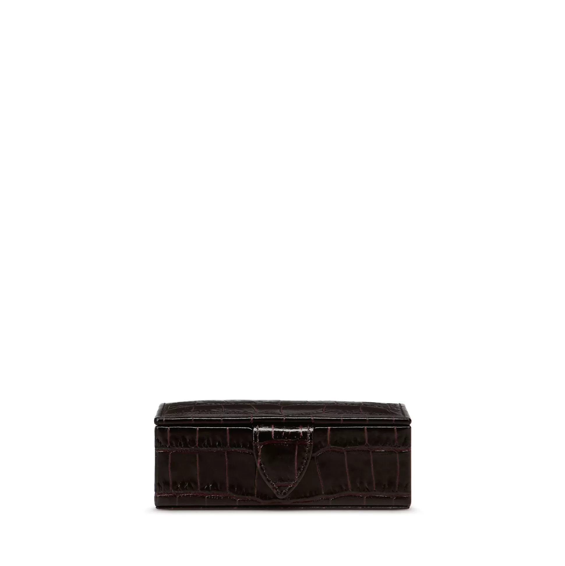 Men Smythson Watch And Cufflink Boxes^Mini Cufflink Box In Mara
